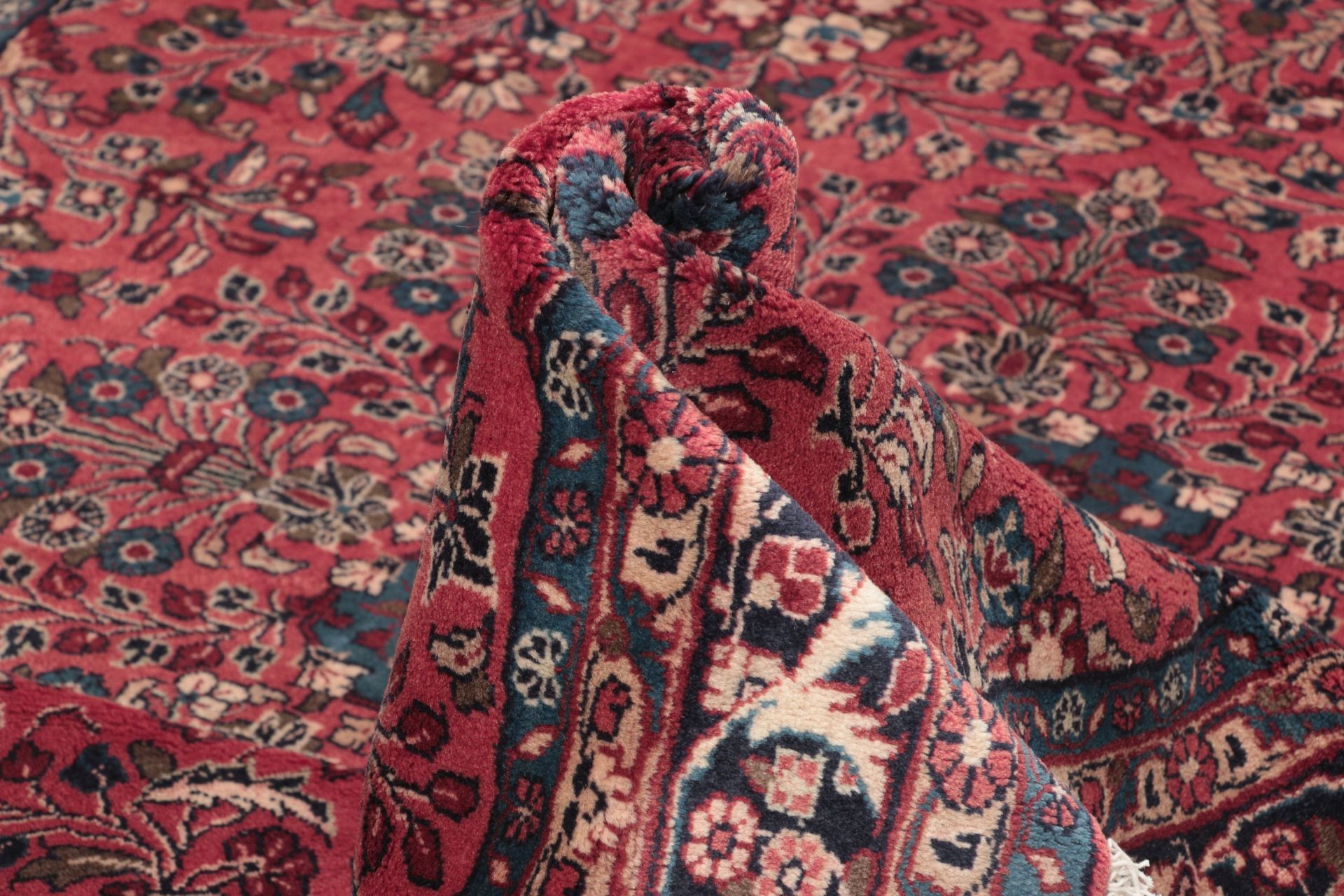 Kashan Perserteppich aus Iran, 200 × 290 cm