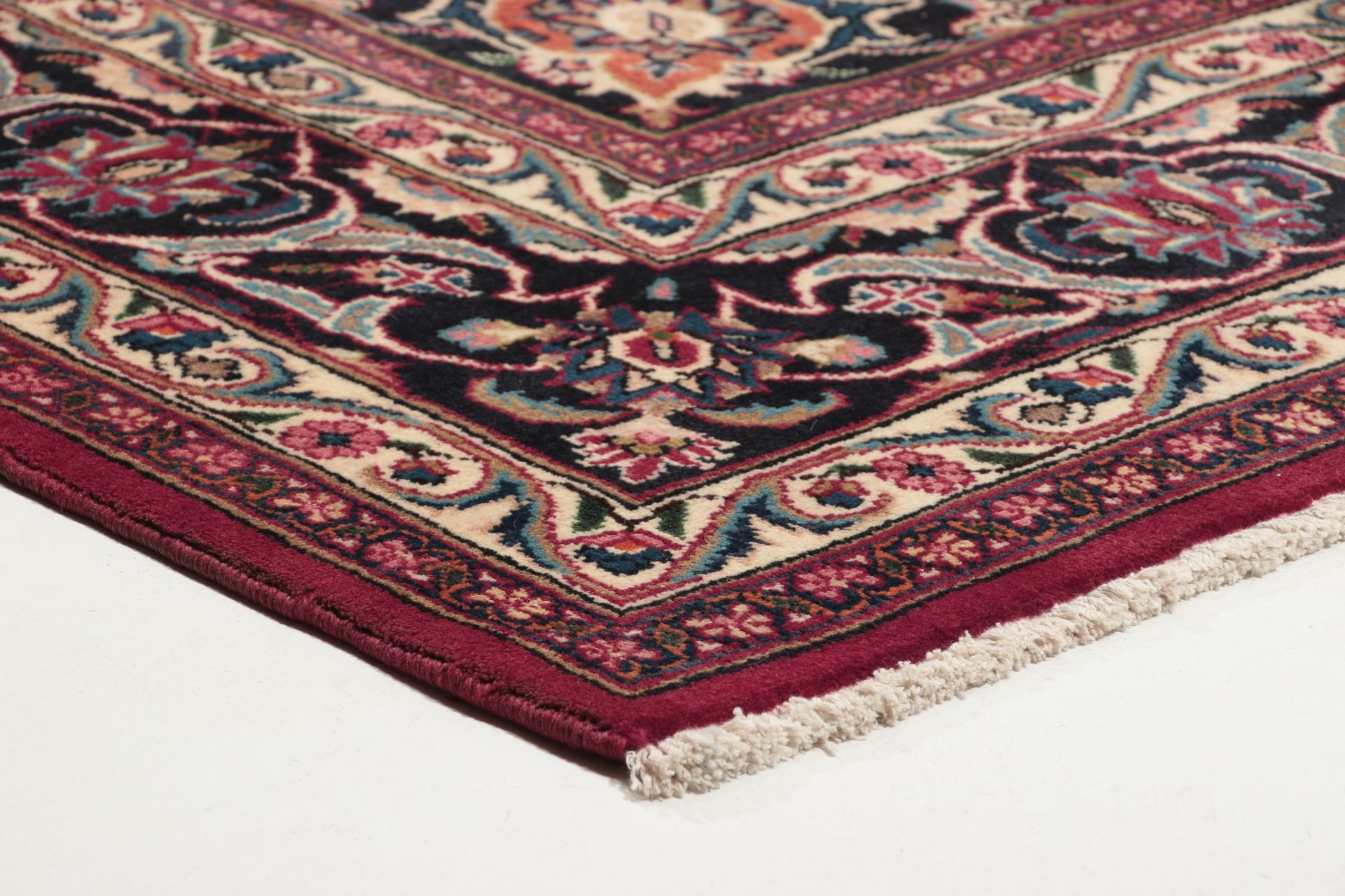 Mashhad Perserteppich 200 × 293 cm aus Wolle, handgeknüpft