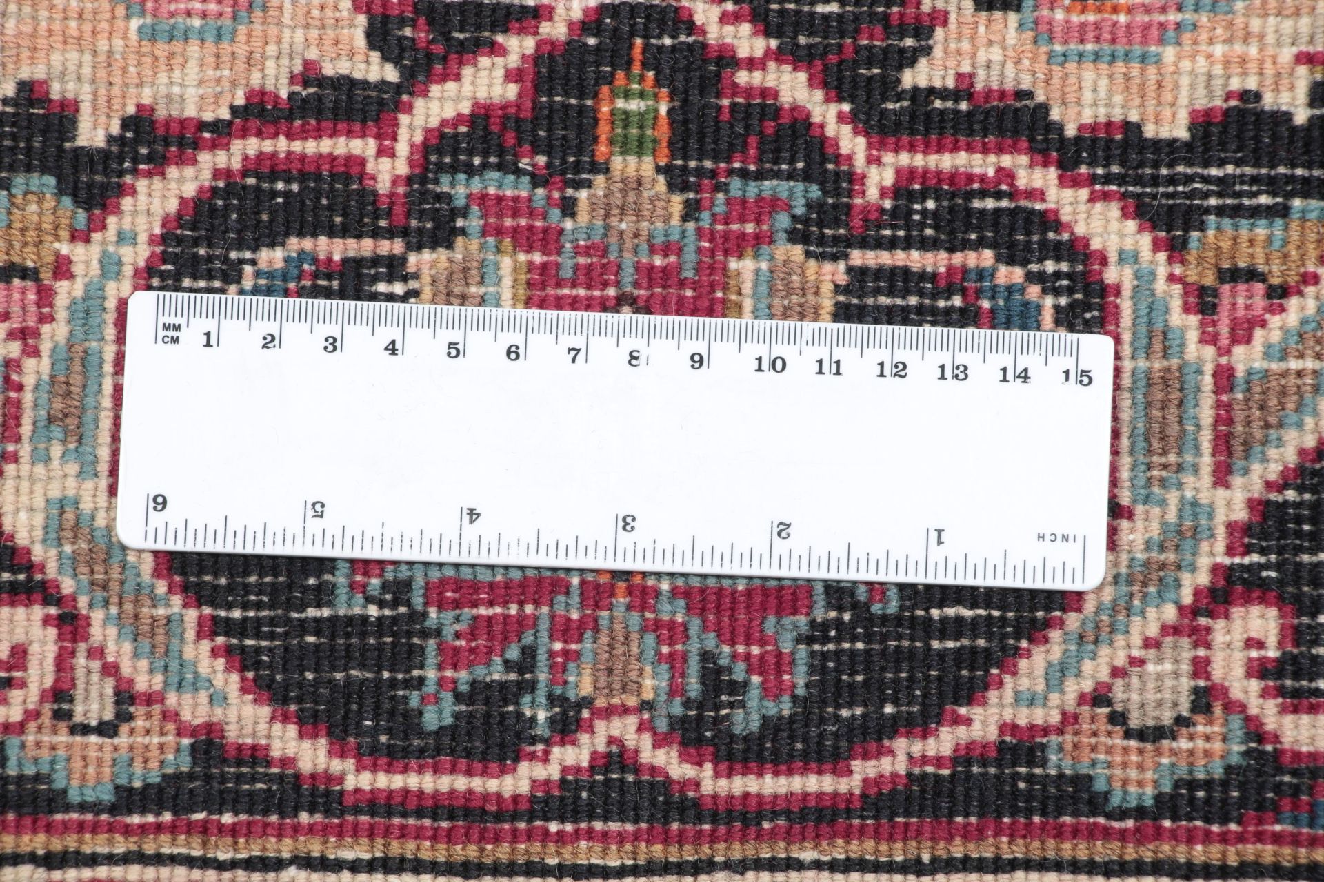 Mashhad Perserteppich 200 × 293 cm aus Wolle, handgeknüpft