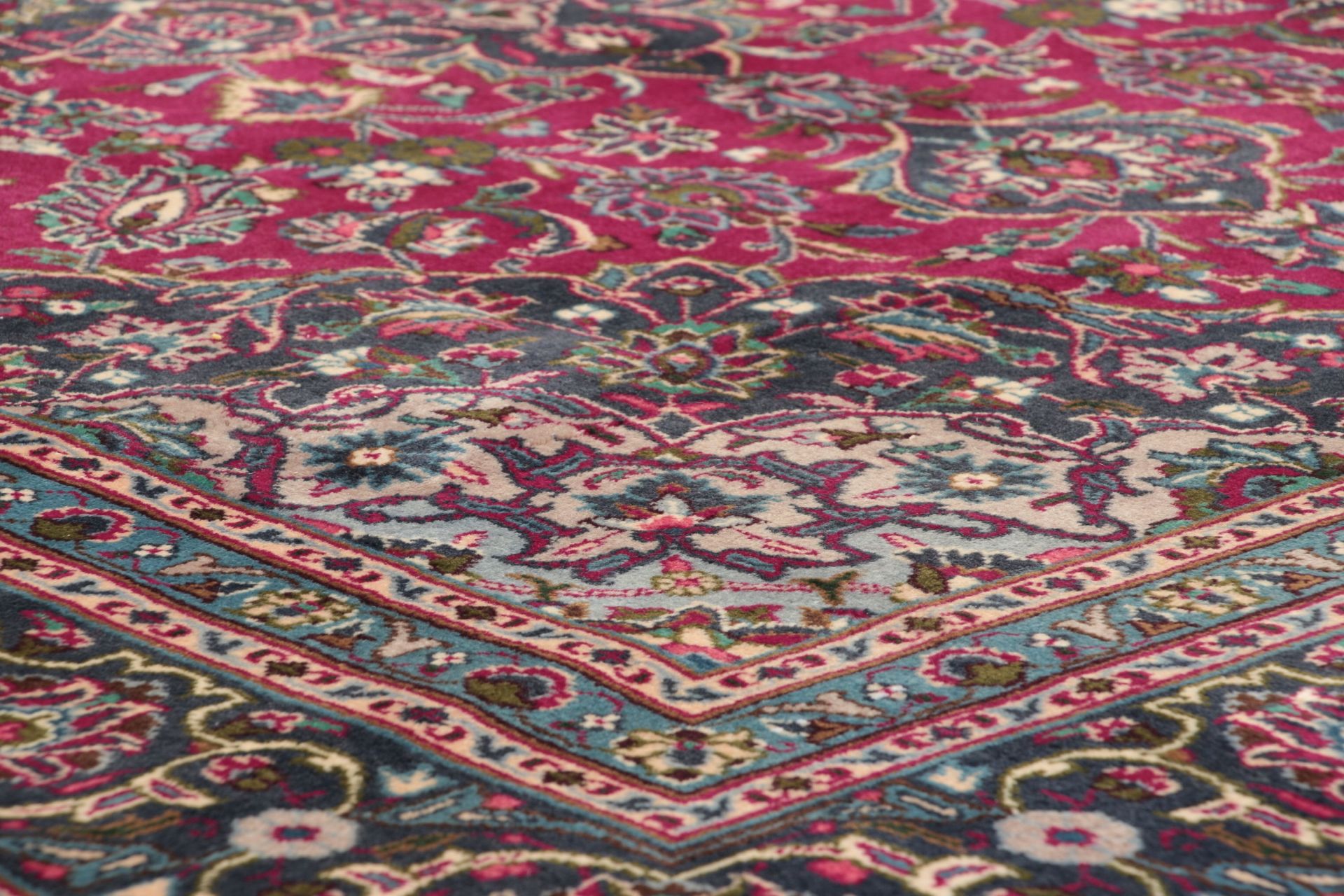 Handgeknüpfter Mashhad Perserteppich 200 × 300 cm