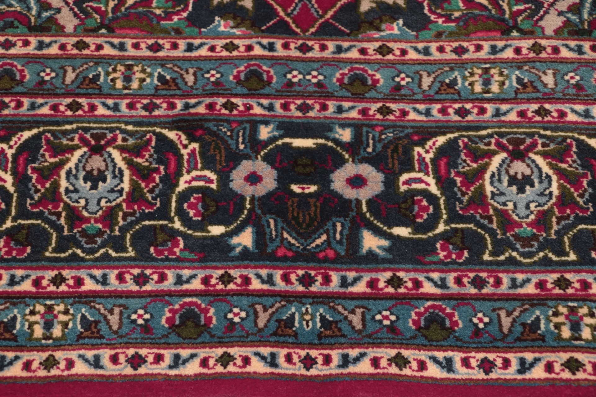 Handgeknüpfter Mashhad Perserteppich 200 × 300 cm