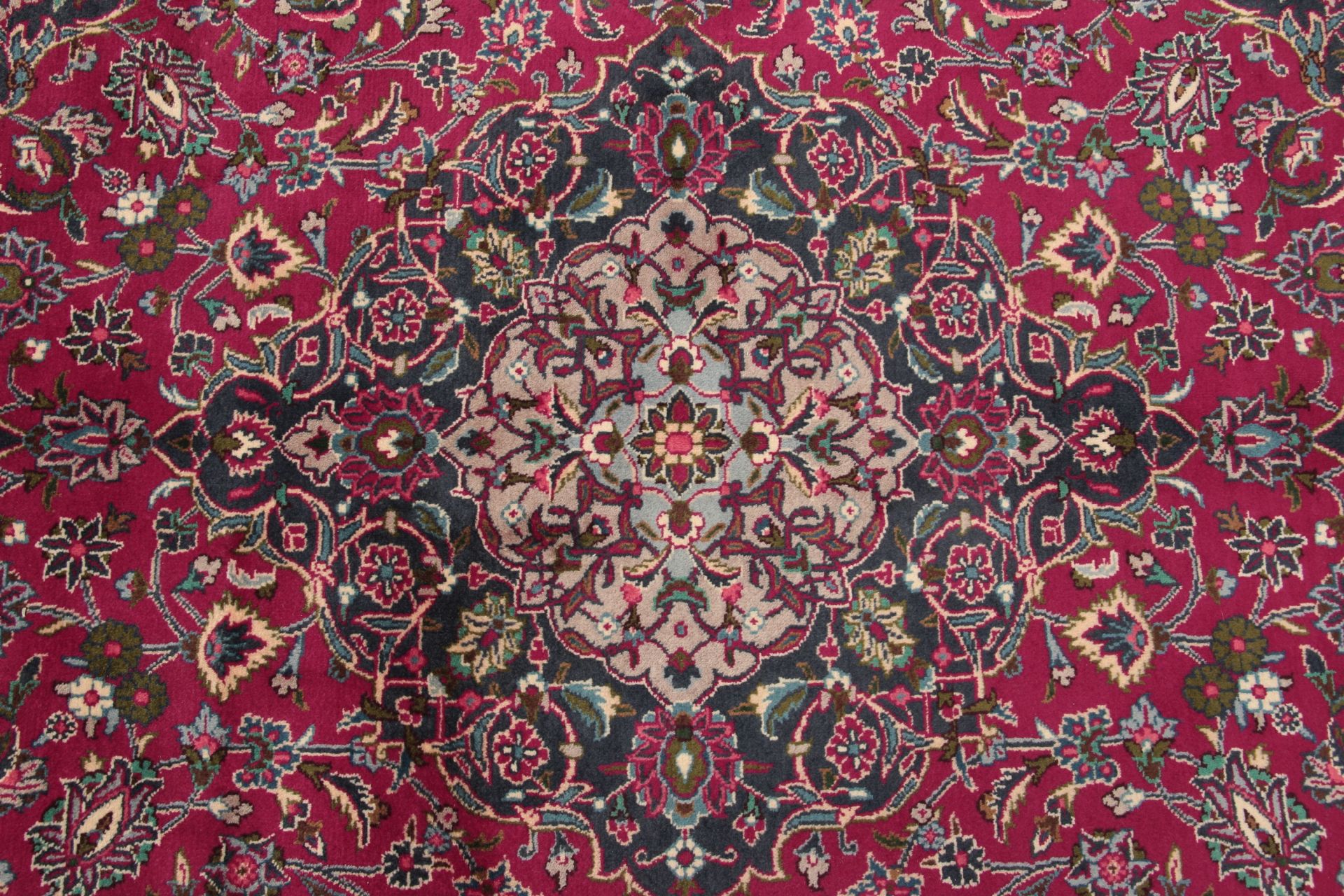 Handgeknüpfter Mashhad Perserteppich 200 × 300 cm