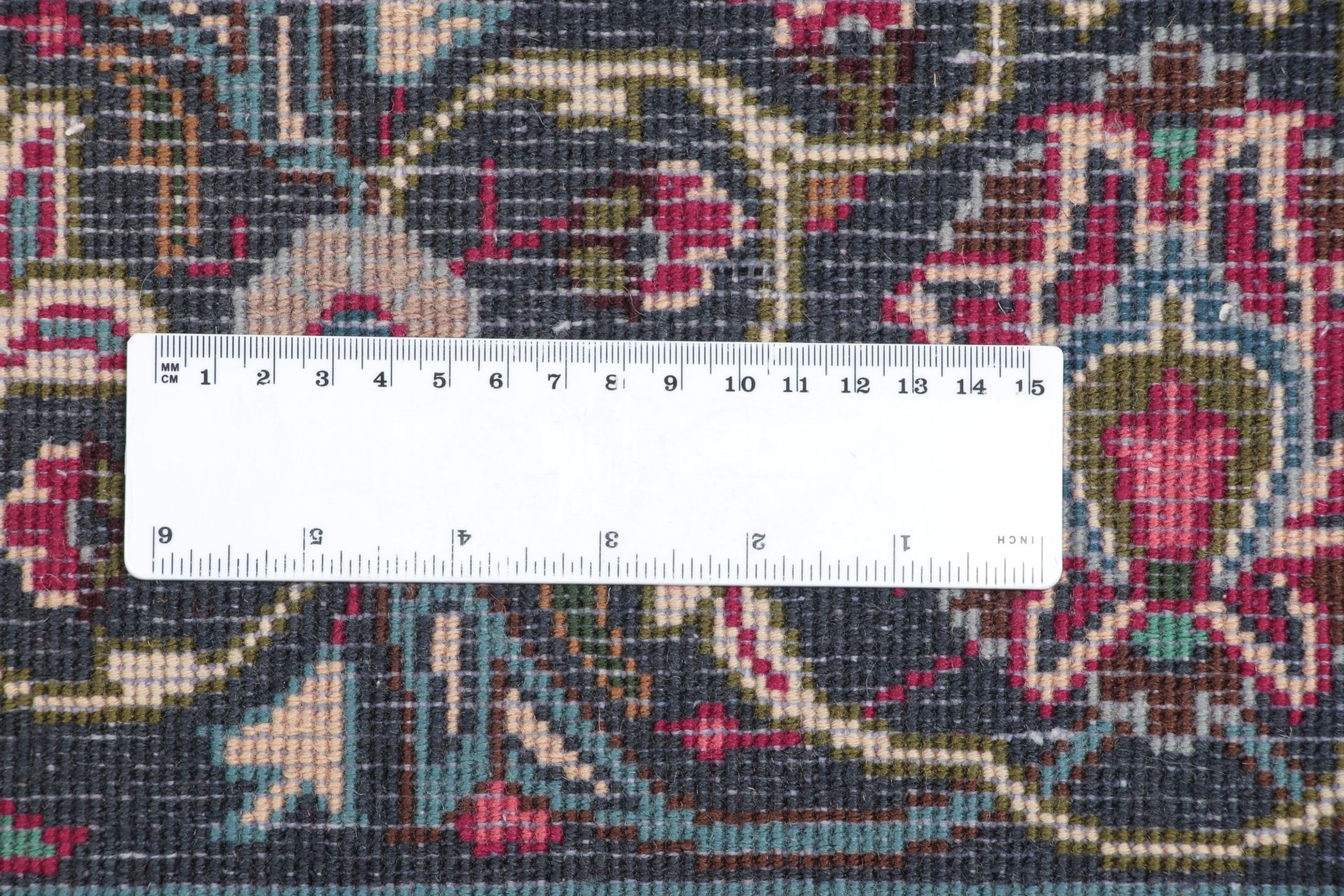 Handgeknüpfter Mashhad Perserteppich 200 × 300 cm
