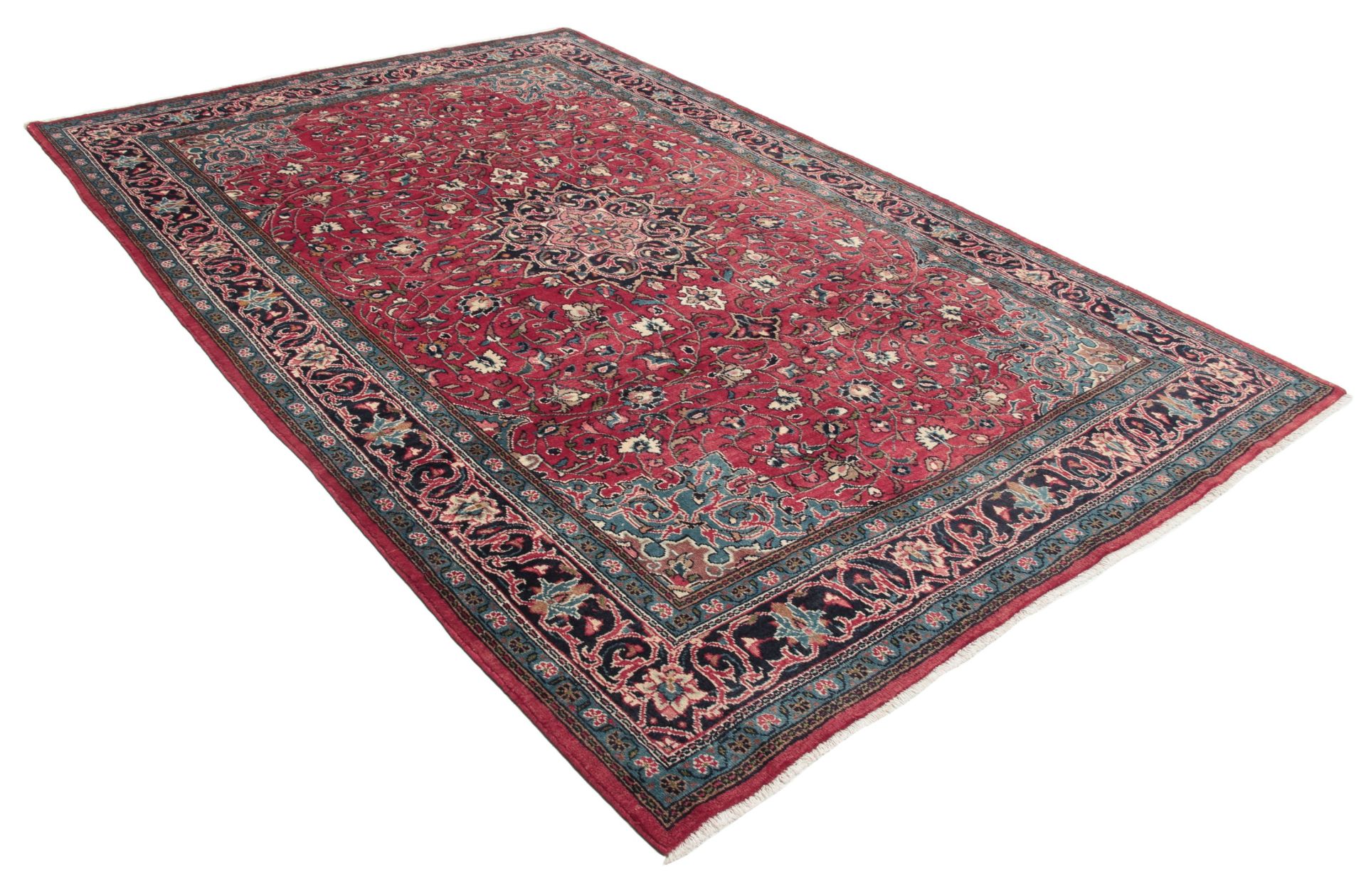 Perserteppich 212 × 320 cm aus Wolle, handgeknüpft