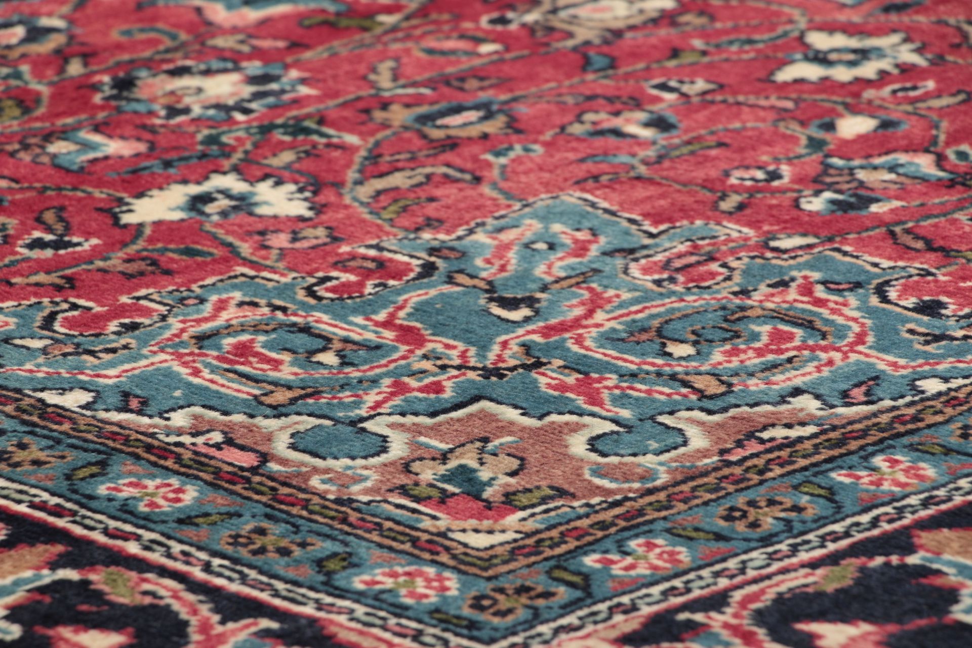 Perserteppich 212 × 320 cm aus Wolle, handgeknüpft