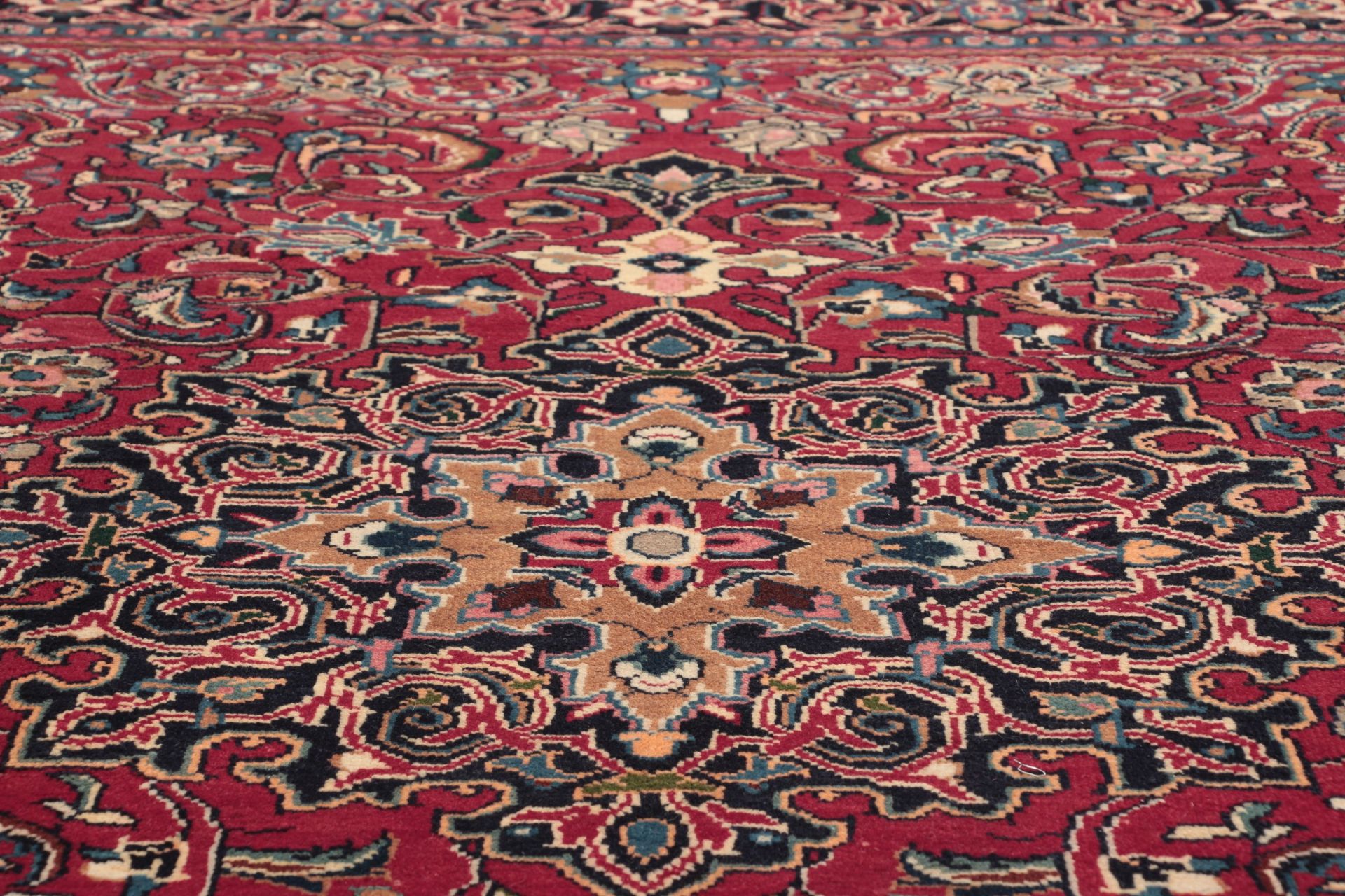 Handgeknüpfter Hamadan Perserteppich 212 × 320 cm