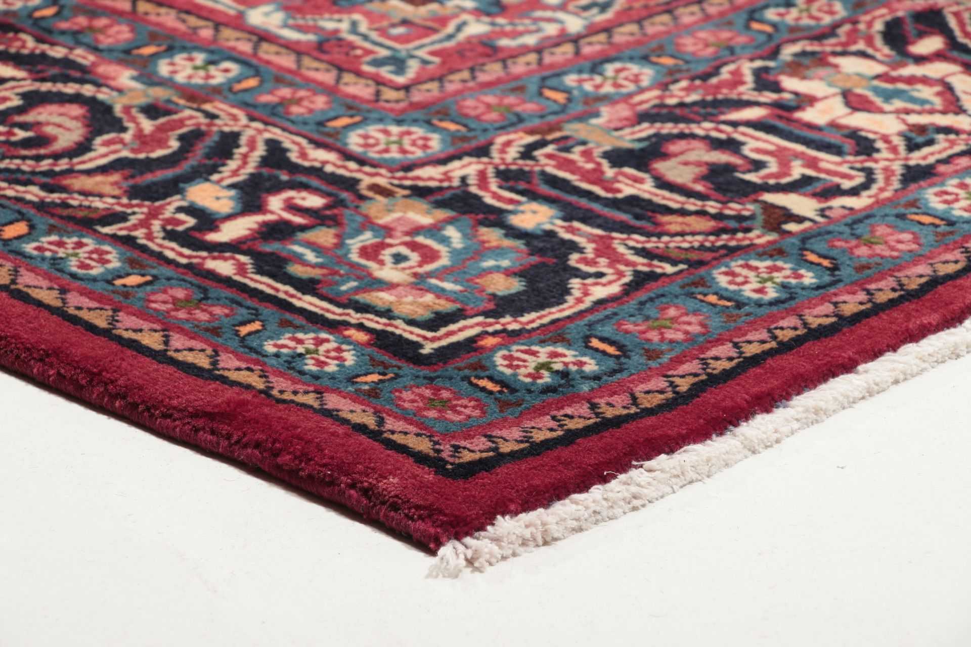 Handgeknüpfter Hamadan Perserteppich 212 × 320 cm