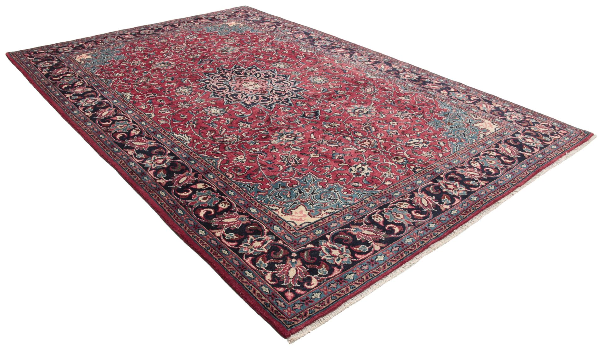 persischer-teppich-hamedan-207-x-308-cm-baumwolle-handgeknupft-1 Hamadan Perserteppich aus Iran, 207 × 308 cm