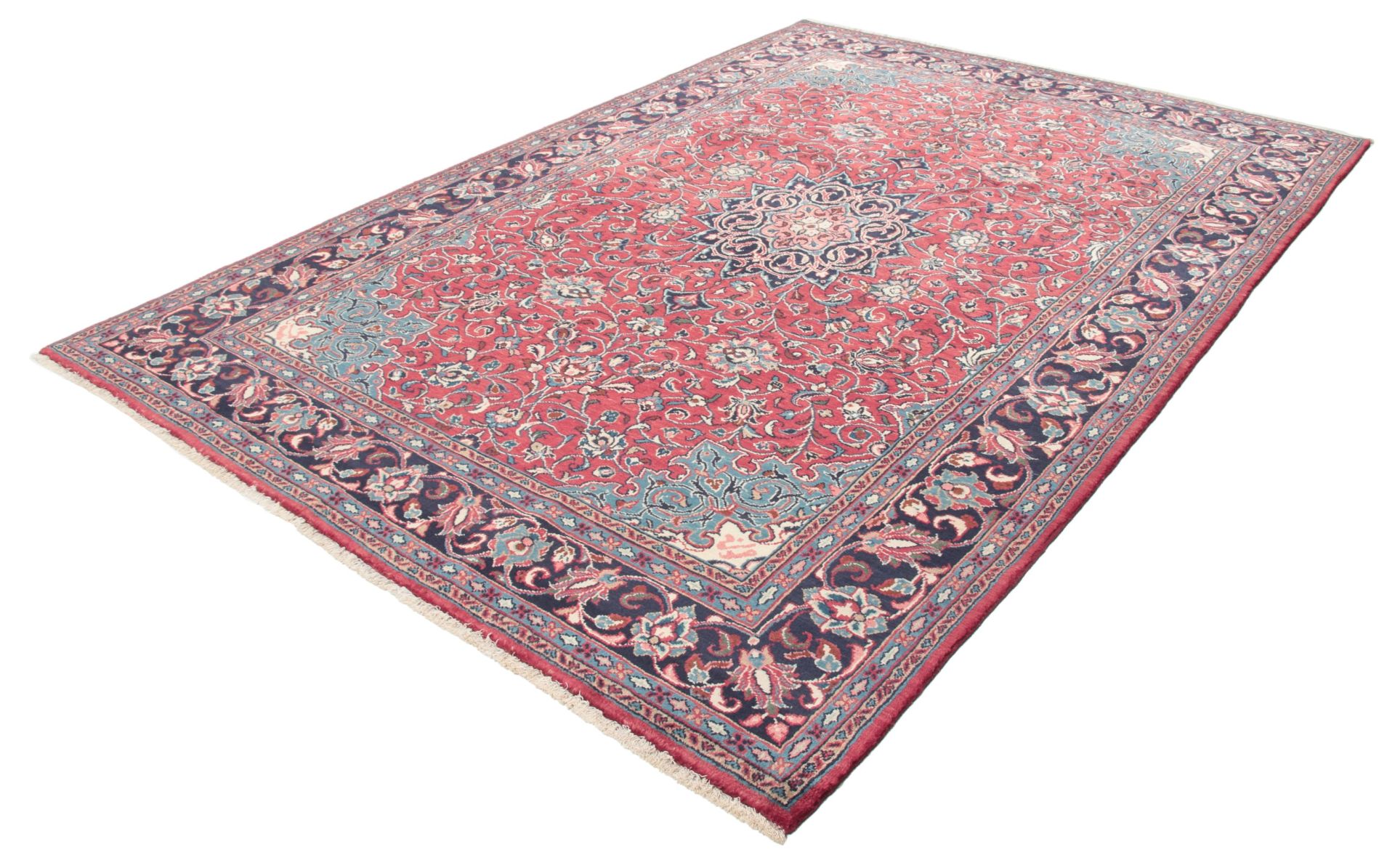persischer-teppich-hamedan-207-x-308-cm-baumwolle-handgeknupft-2 Hamadan Perserteppich aus Iran, 207 × 308 cm