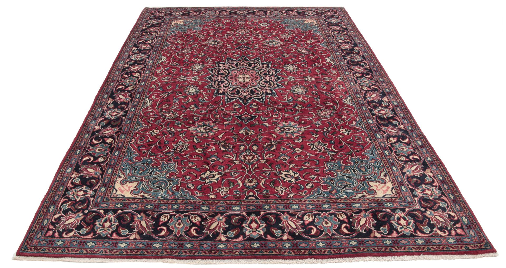 persischer-teppich-hamedan-207-x-308-cm-baumwolle-handgeknupft-3 Hamadan Perserteppich aus Iran, 207 × 308 cm