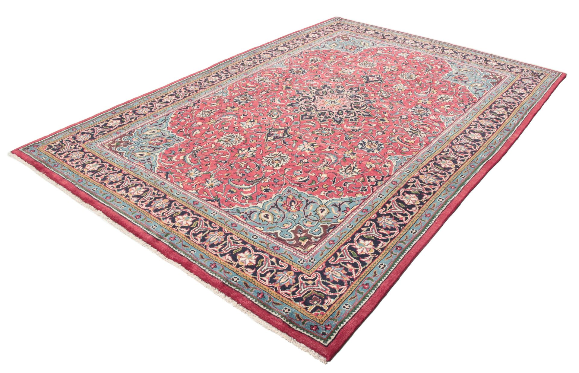 Handgeknüpfter Hamadan Perserteppich, 205 × 310 cm, Wolle