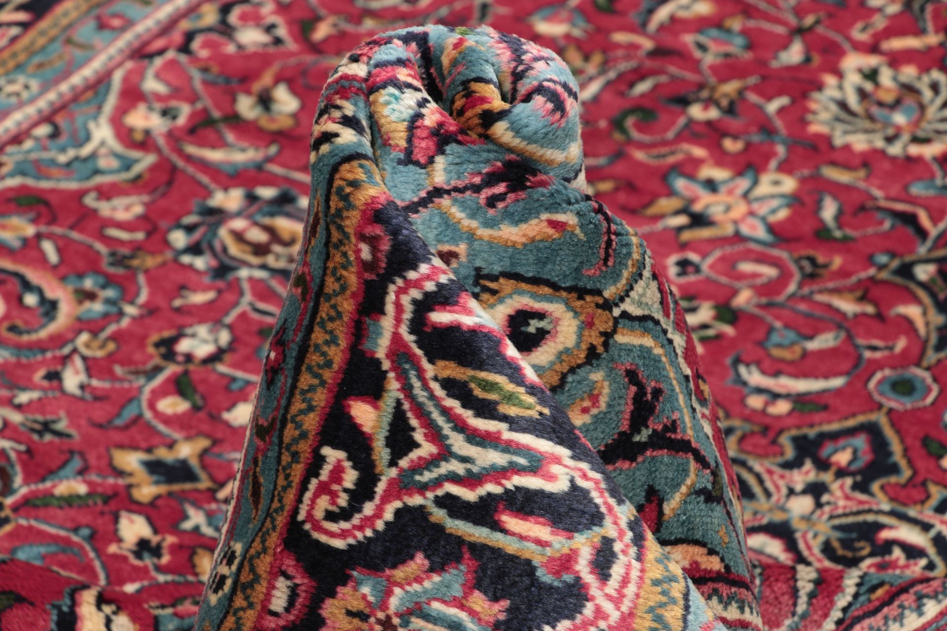 Handgeknüpfter Hamadan Perserteppich, 205 × 310 cm, Wolle