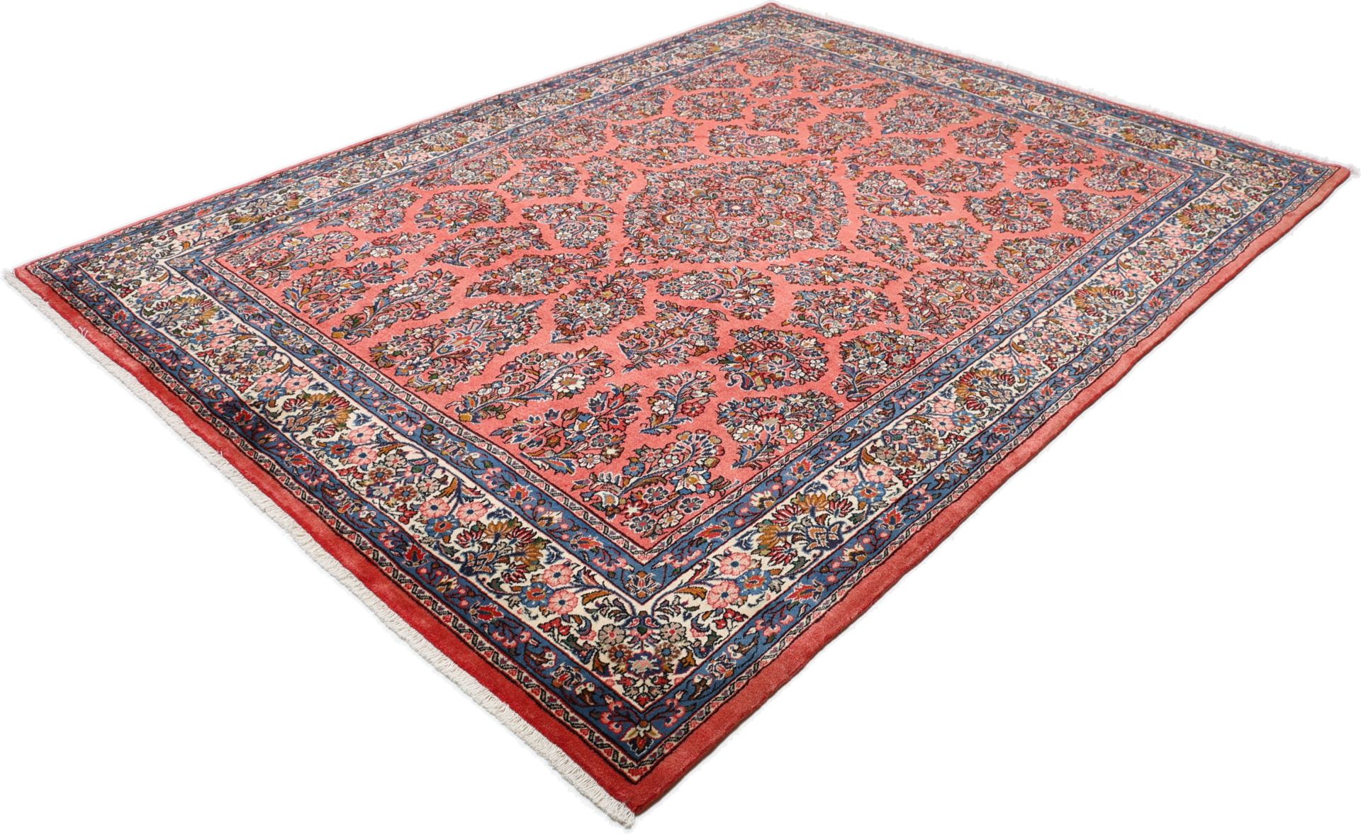 Handgeknüpfter Sarough Perserteppich 212 × 275 cm