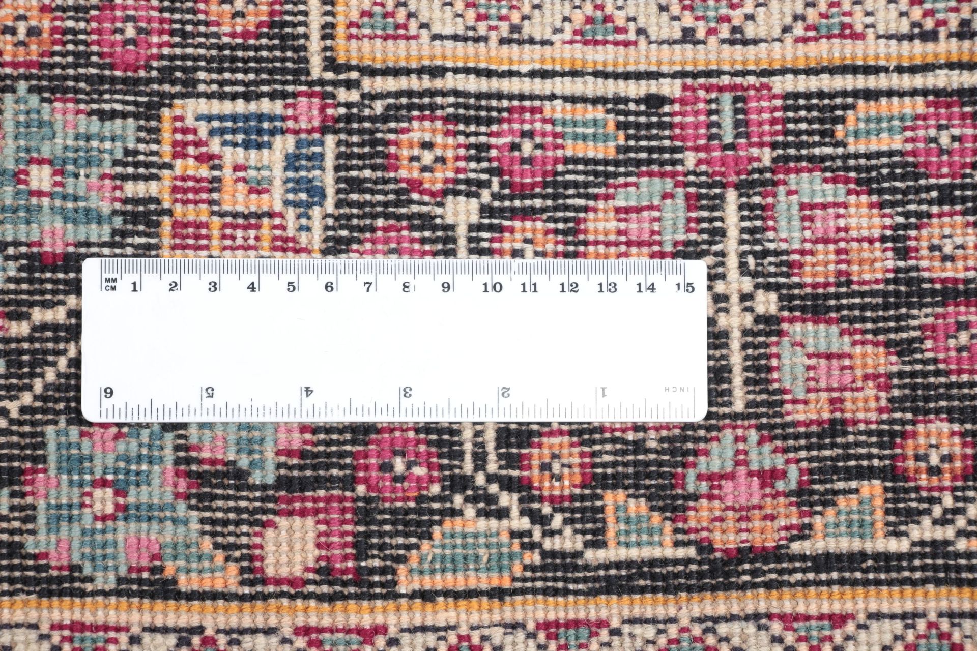 perserteppich-mashad-197-x-296-cm-schurwolle-handgeknupft-floral-22 Handgeknüpfter Mashhad Perserteppich, 197 × 296 cm, Wolle