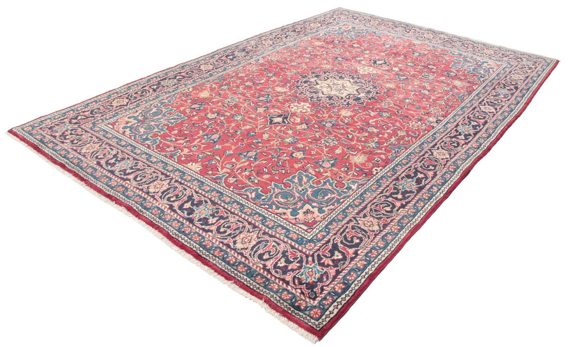 perserteppich-hamedan-200-x-300-cm-baumwolle-handgeknupft-hochwertig-12 Handgeknüpfter Hamadan Perserteppich, 200 × 300 cm, Wolle