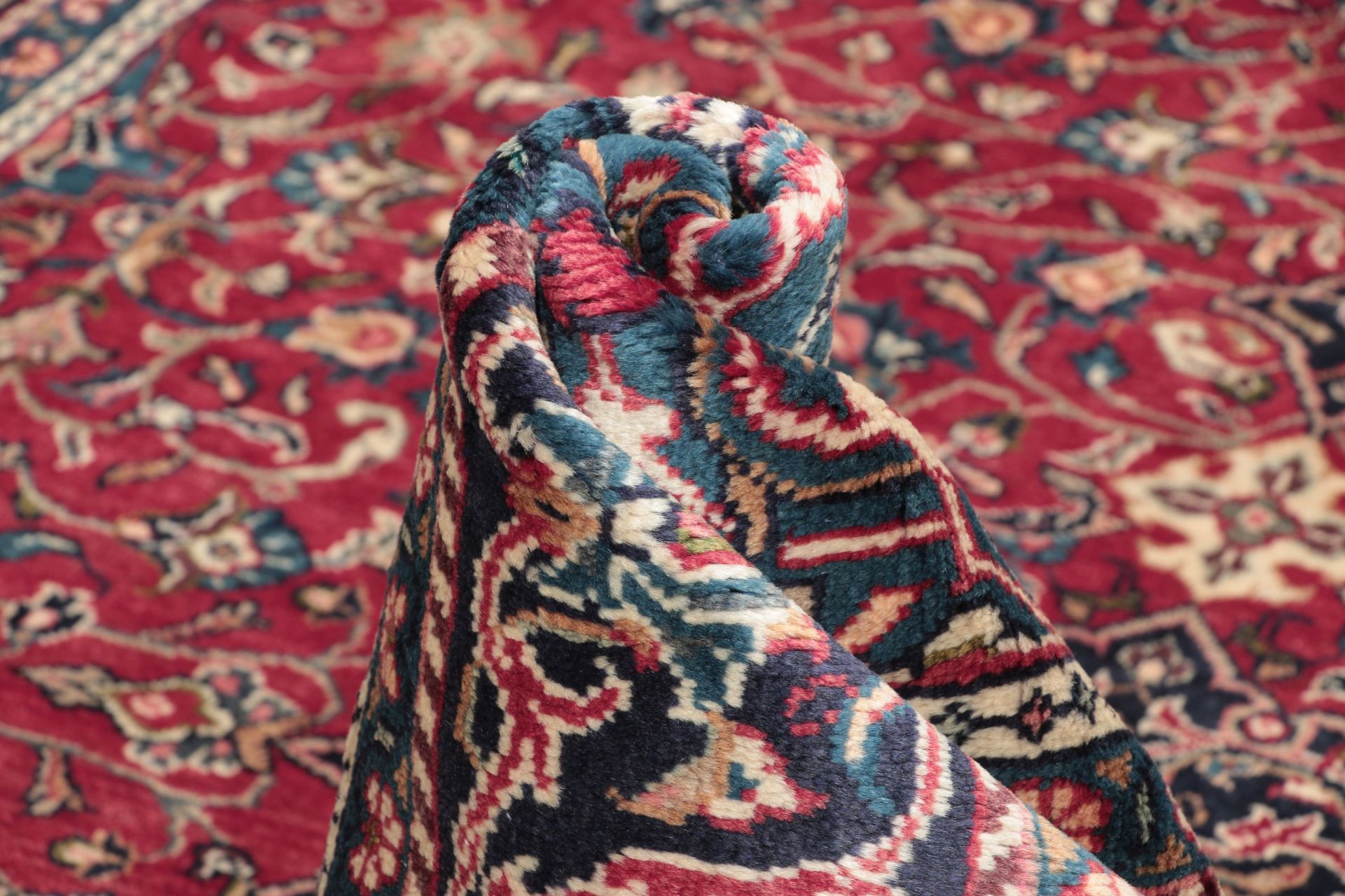 perserteppich-hamedan-200-x-300-cm-baumwolle-handgeknupft-hochwertig-19 Handgeknüpfter Hamadan Perserteppich, 200 × 300 cm, Wolle
