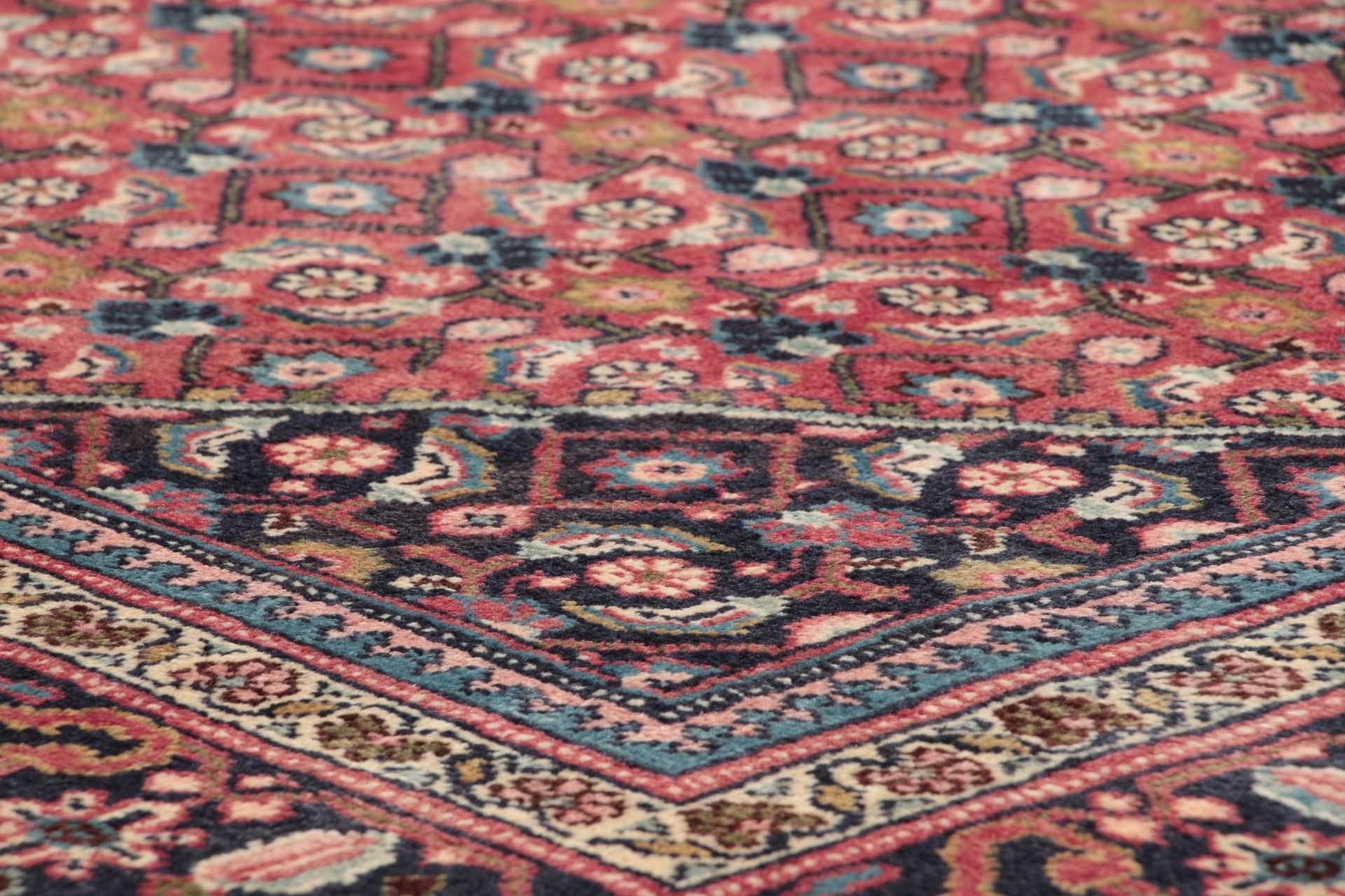 Perserteppich 217 × 315 cm aus Wolle, handgeknüpft