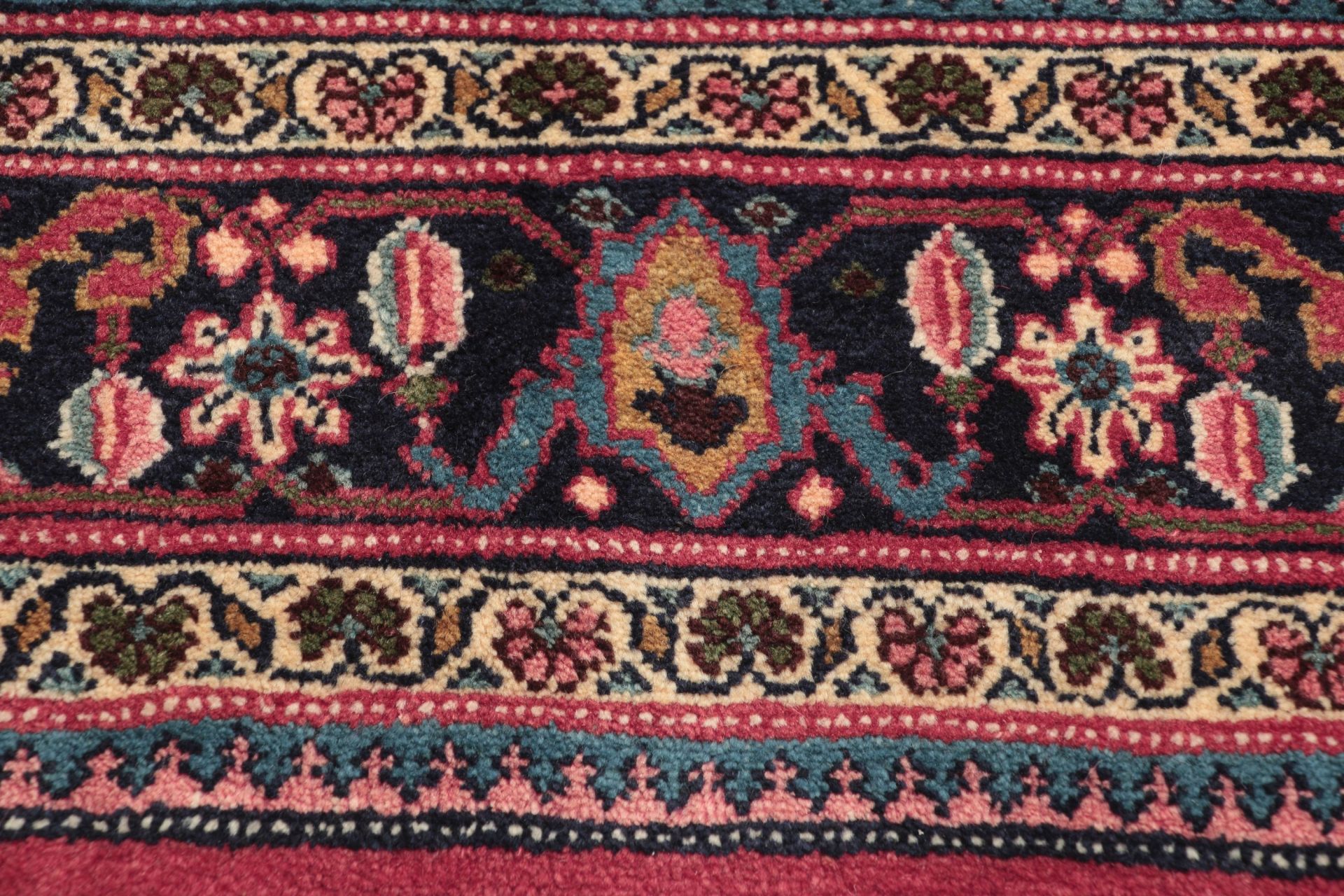 Perserteppich 217 × 315 cm aus Wolle, handgeknüpft