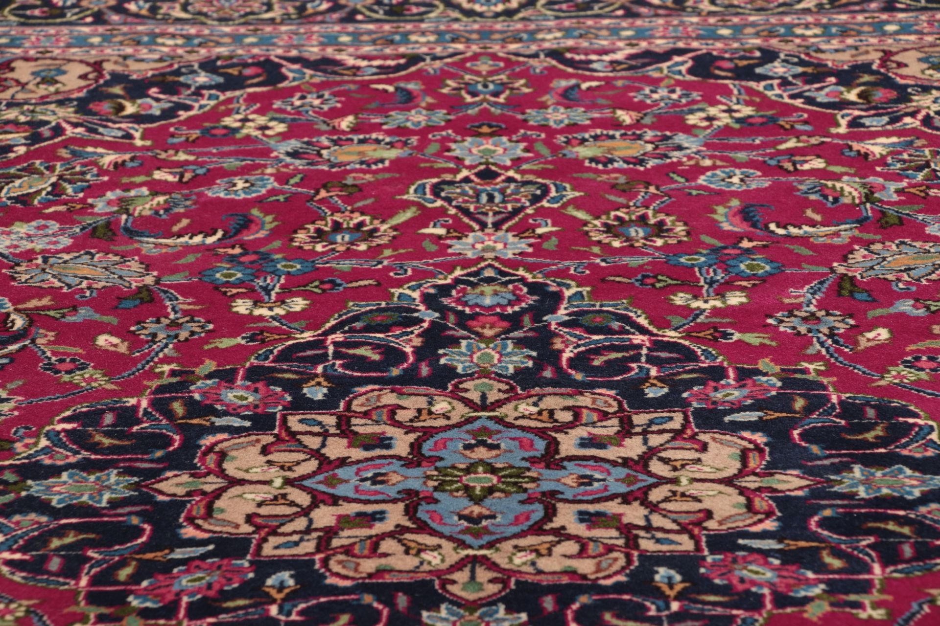Kashmar Perserteppich 198 × 300 cm aus Wolle, handgeknüpft