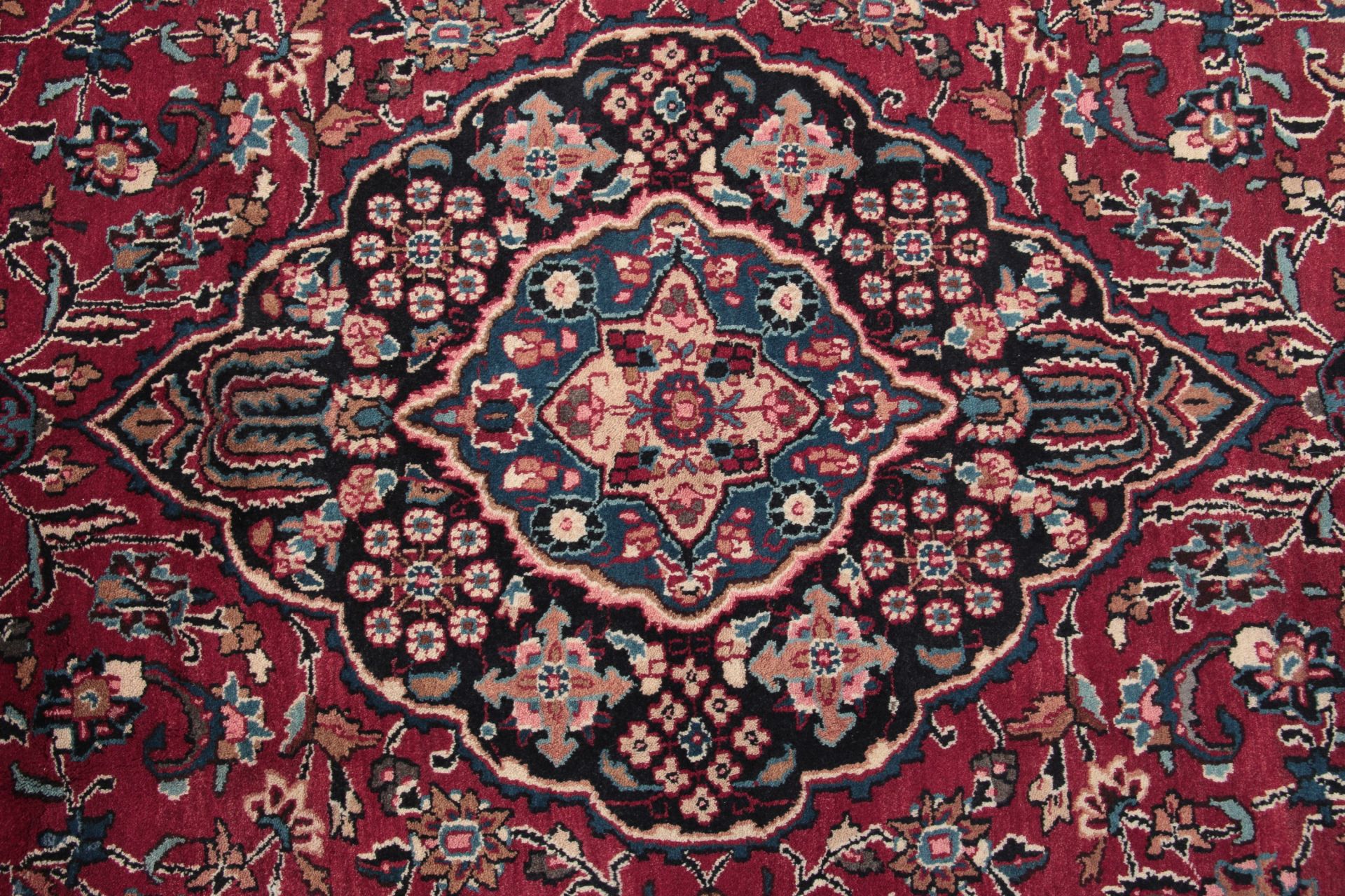 Handgeknüpfter Isfahan Perserteppich, 207 × 296 cm, Wolle