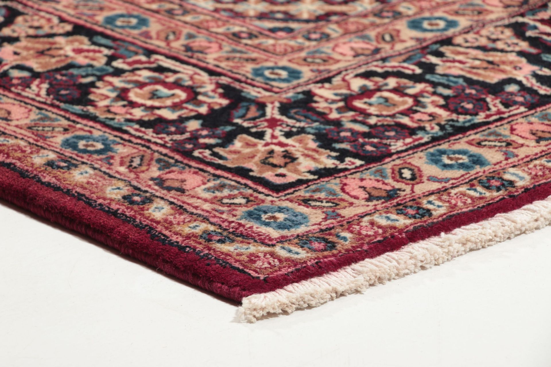 Handgeknüpfter Isfahan Perserteppich, 207 × 296 cm, Wolle