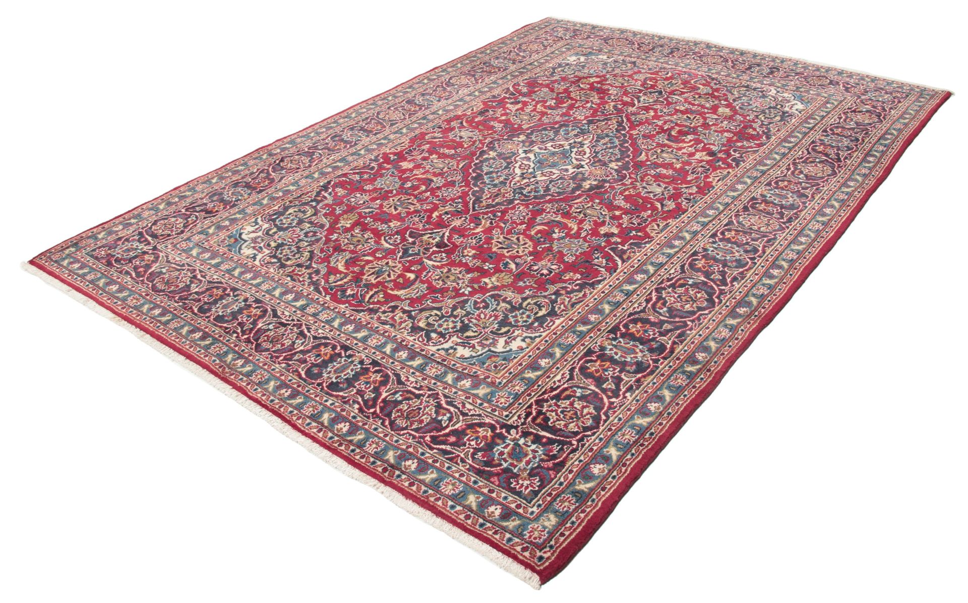 Mashhad Perserteppich aus Iran, 198 × 290 cm