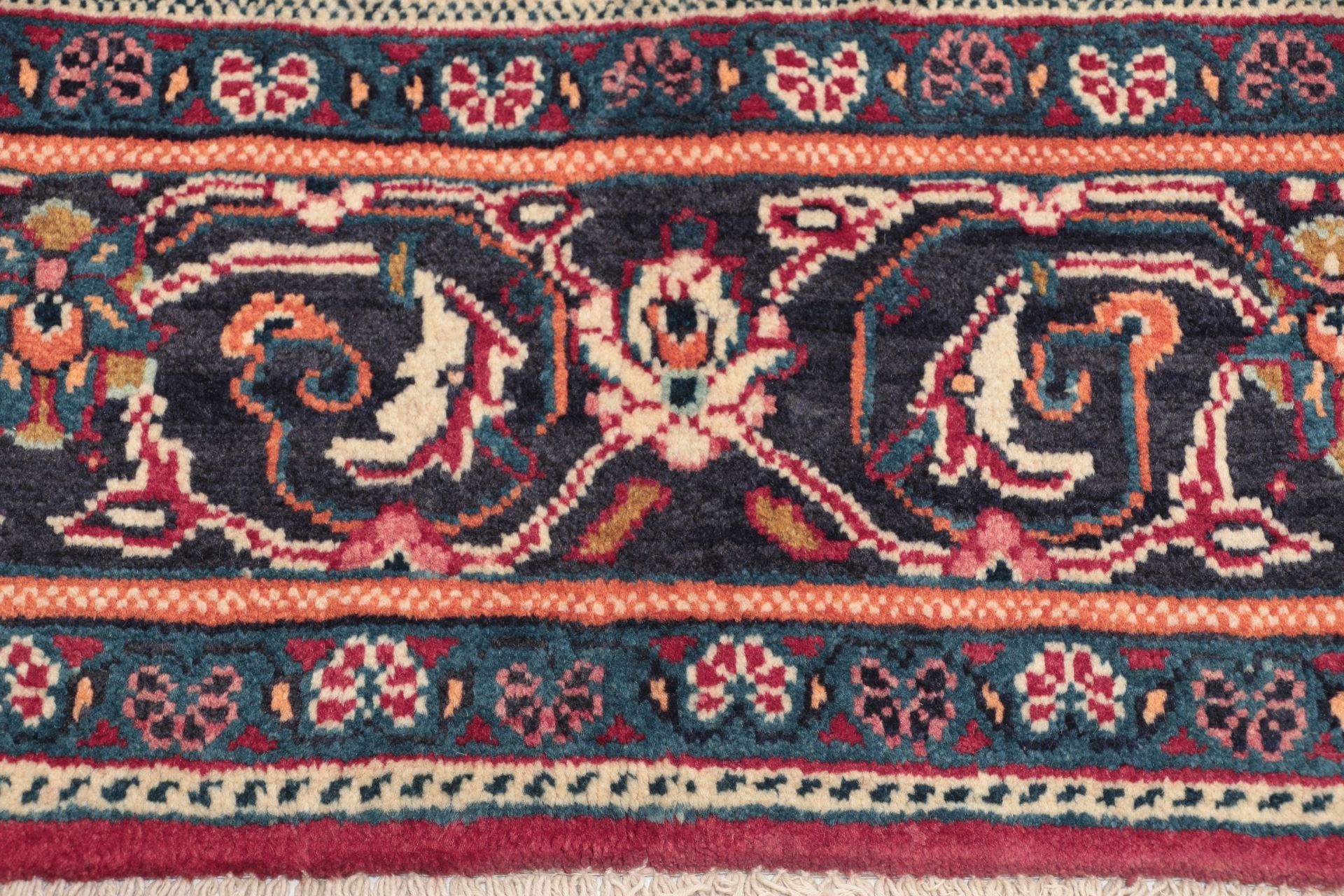 Handgeknüpfter Perserteppich, 215 × 305 cm, Wolle