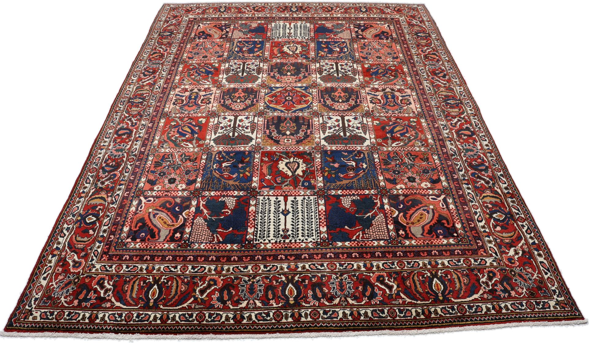 Handgeknüpfter Bakhtiari Perserteppich, 215 × 300 cm, Wolle