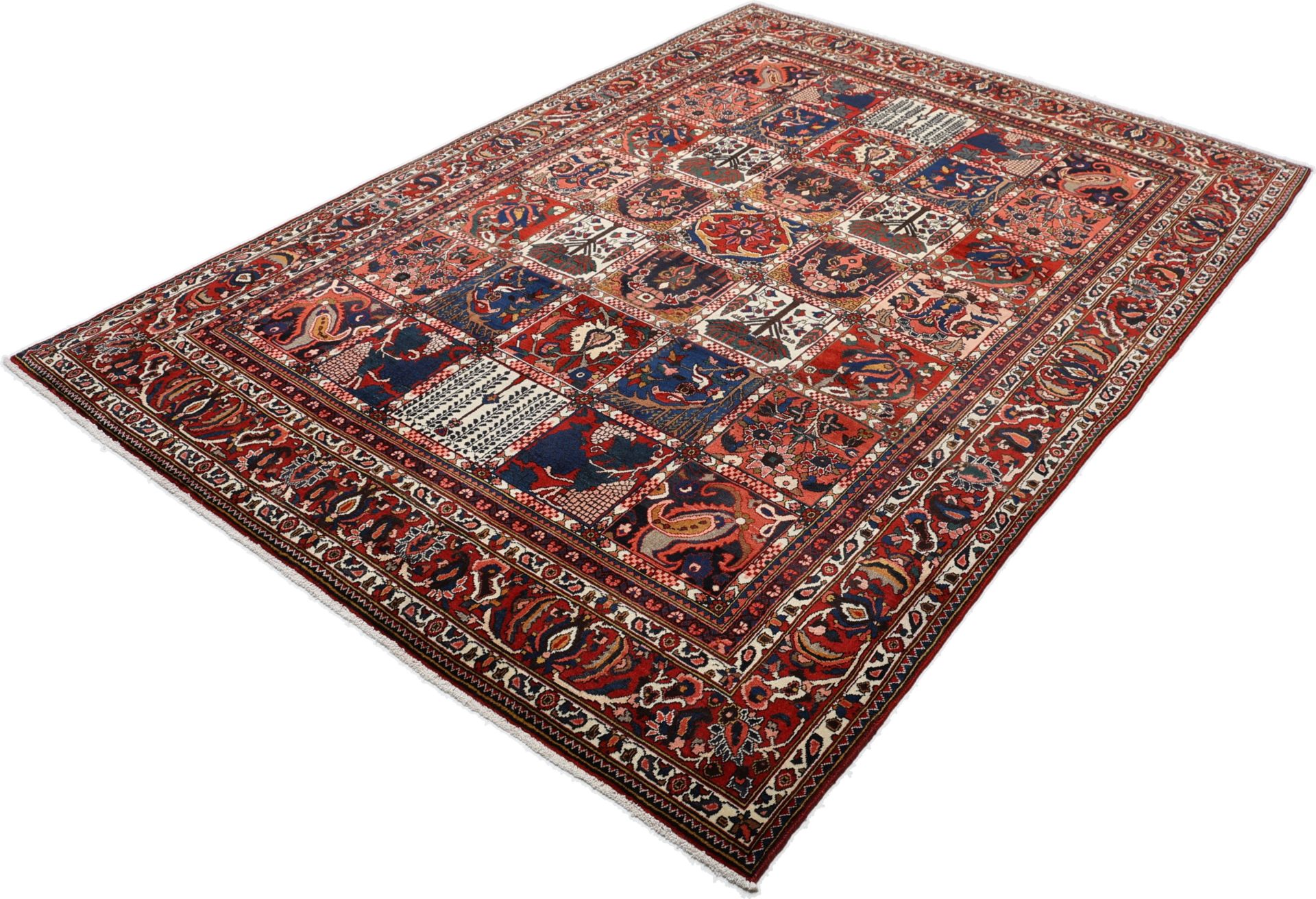 Handgeknüpfter Bakhtiari Perserteppich, 215 × 300 cm, Wolle