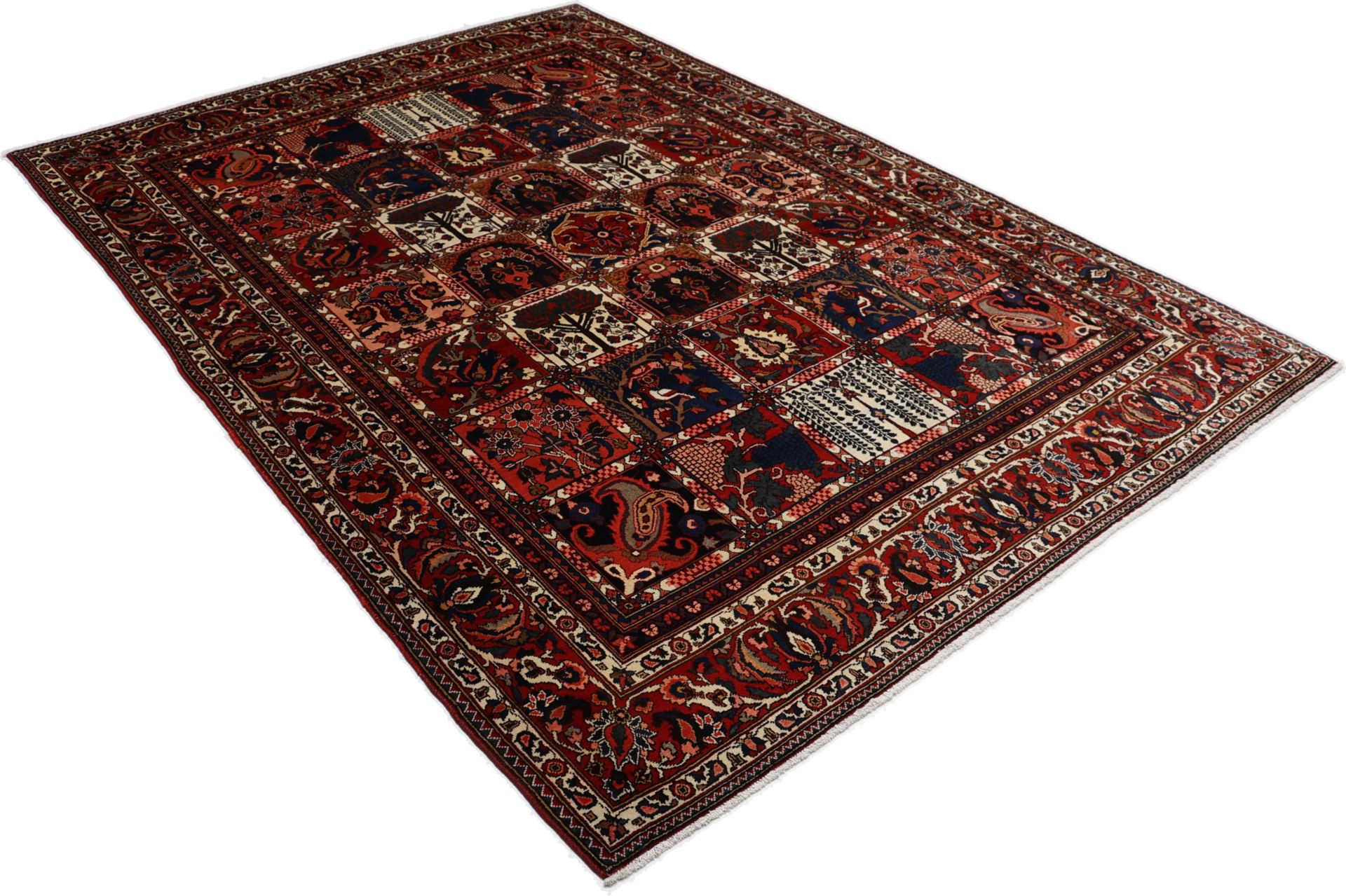 Handgeknüpfter Bakhtiari Perserteppich, 215 × 300 cm, Wolle