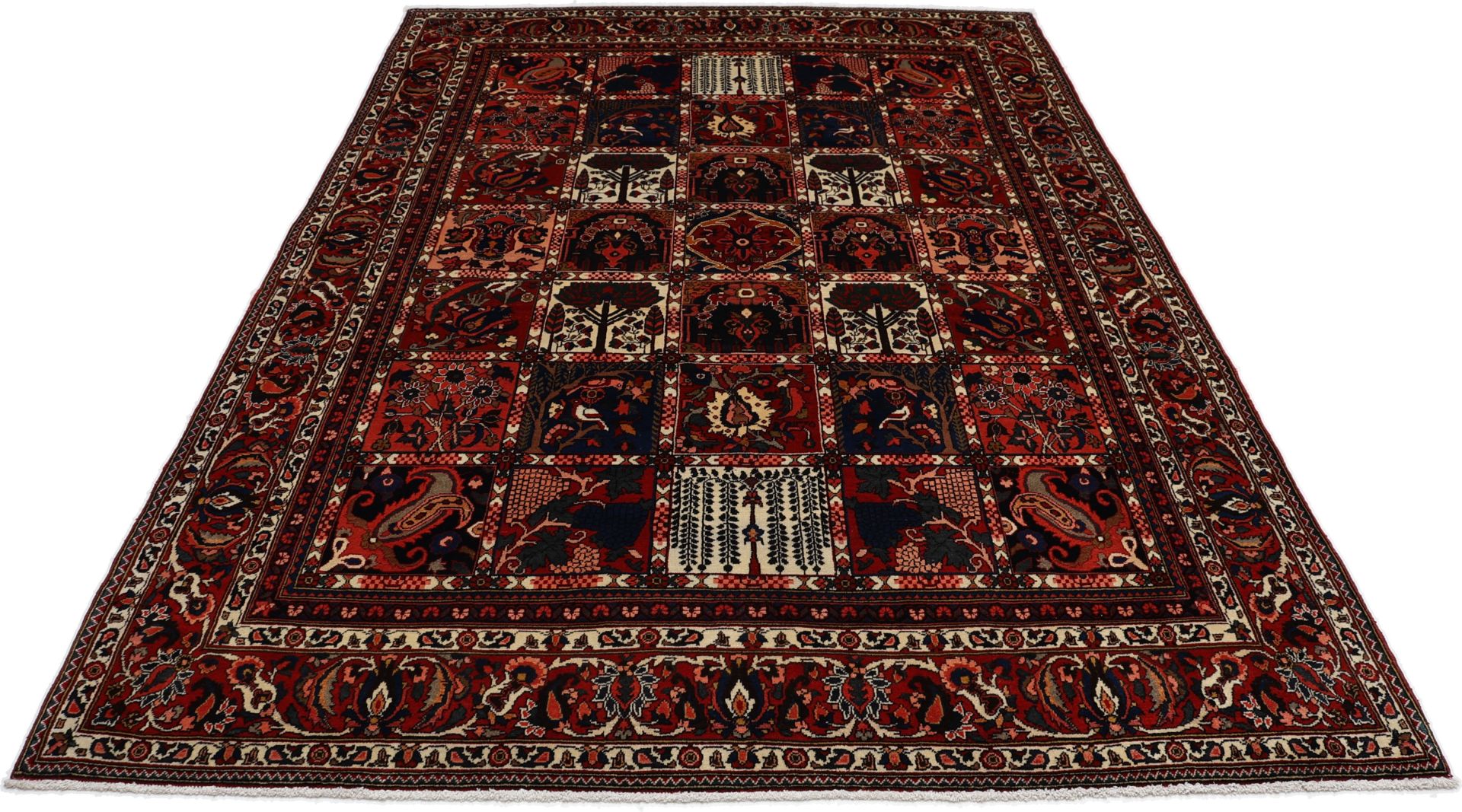 Handgeknüpfter Bakhtiari Perserteppich, 215 × 300 cm, Wolle