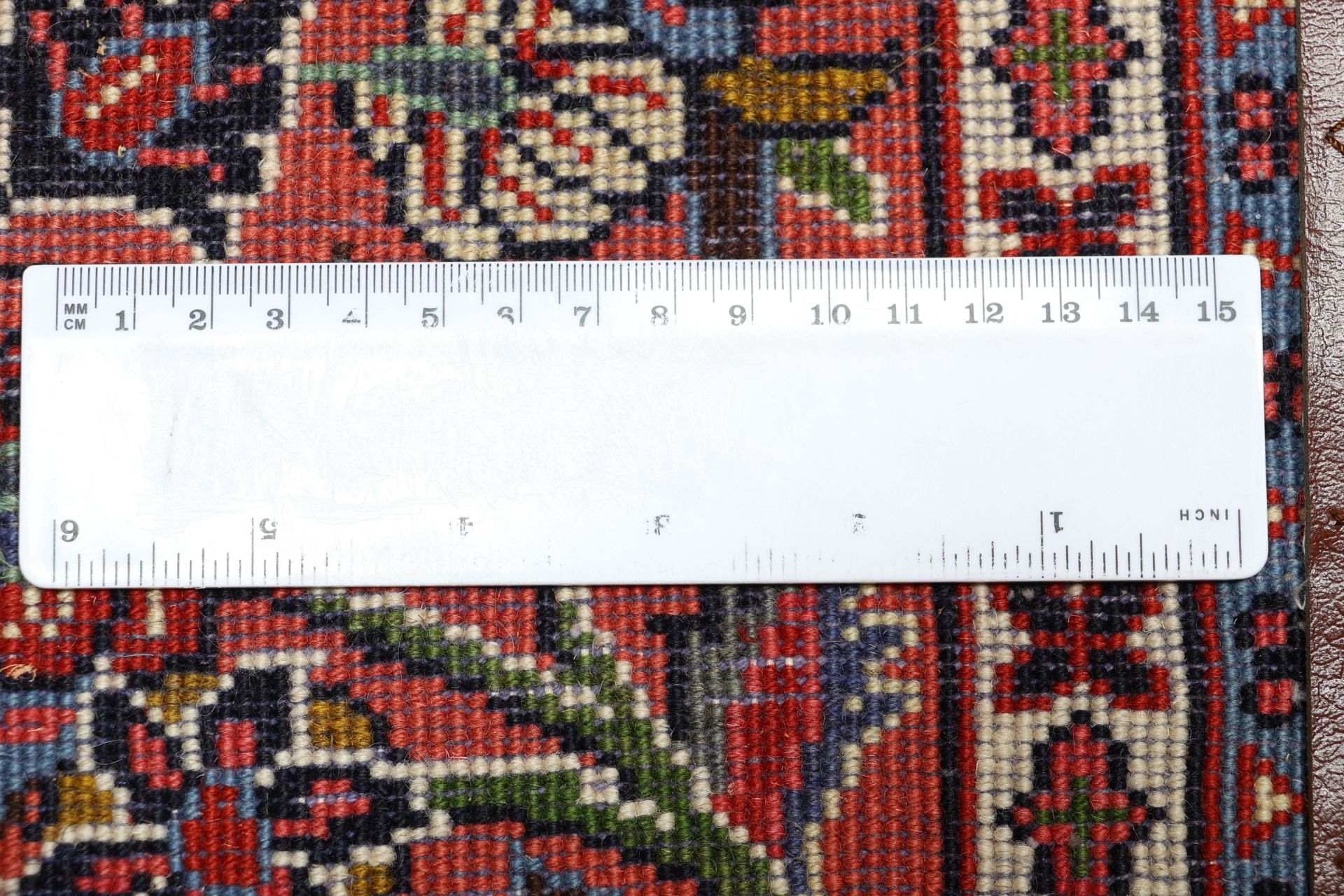 Sarough Perserteppich 198 × 280 cm aus Wolle, handgeknüpft