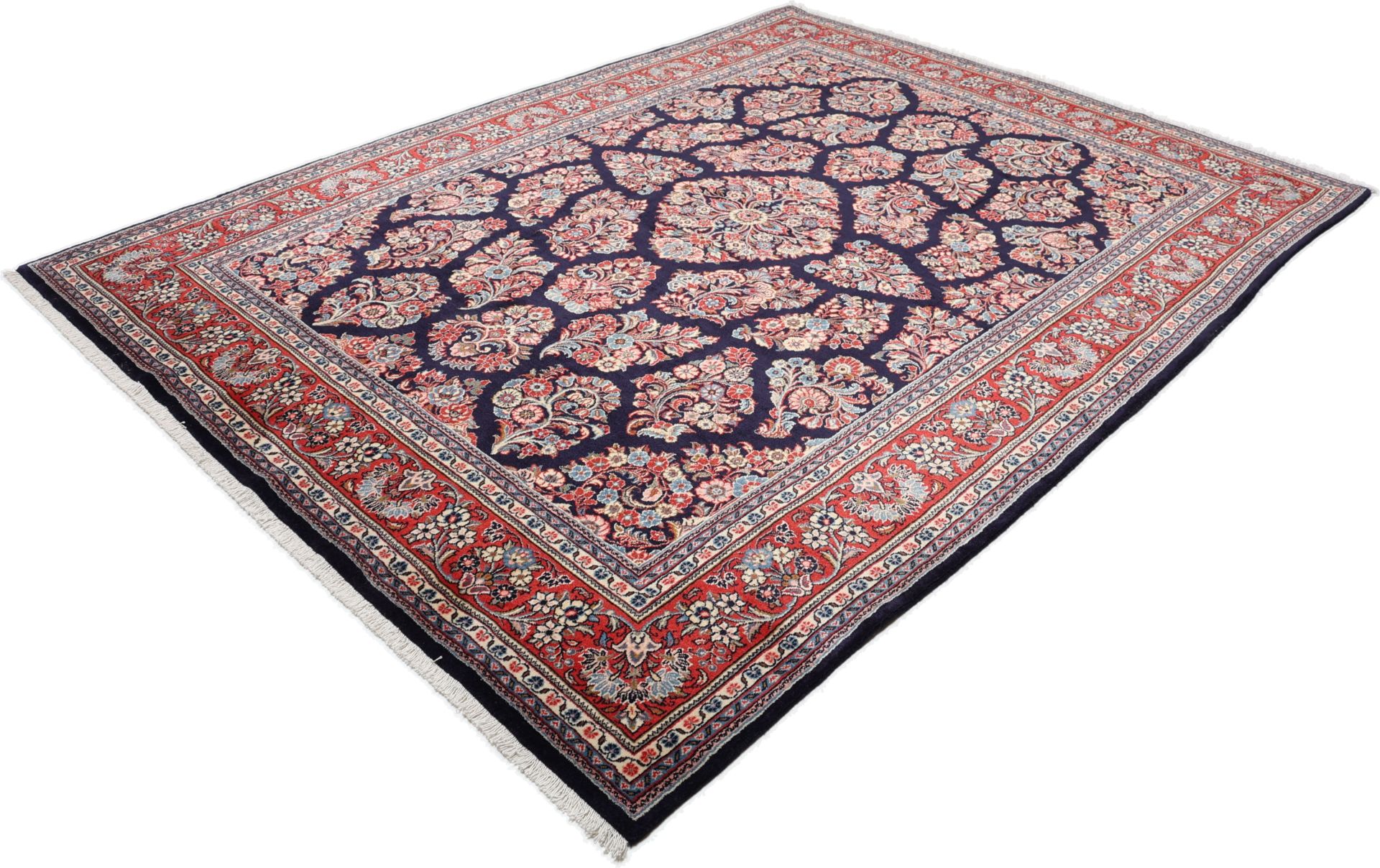 Sarough Perserteppich 211 × 276 cm aus Wolle, handgeknüpft