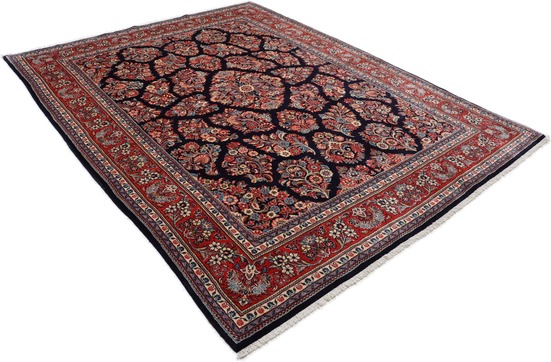 Sarough Perserteppich 211 × 276 cm aus Wolle, handgeknüpft