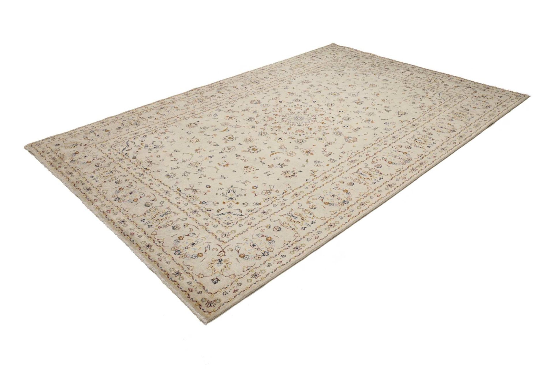 Handgeknüpfter Kashan Perserteppich 201 × 306 cm