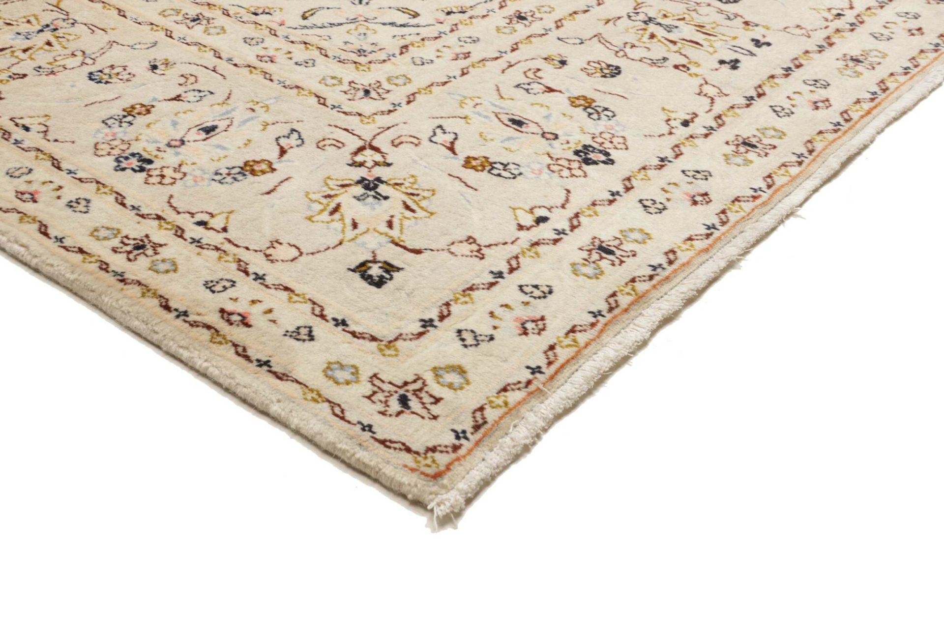 Handgeknüpfter Kashan Perserteppich 201 × 306 cm