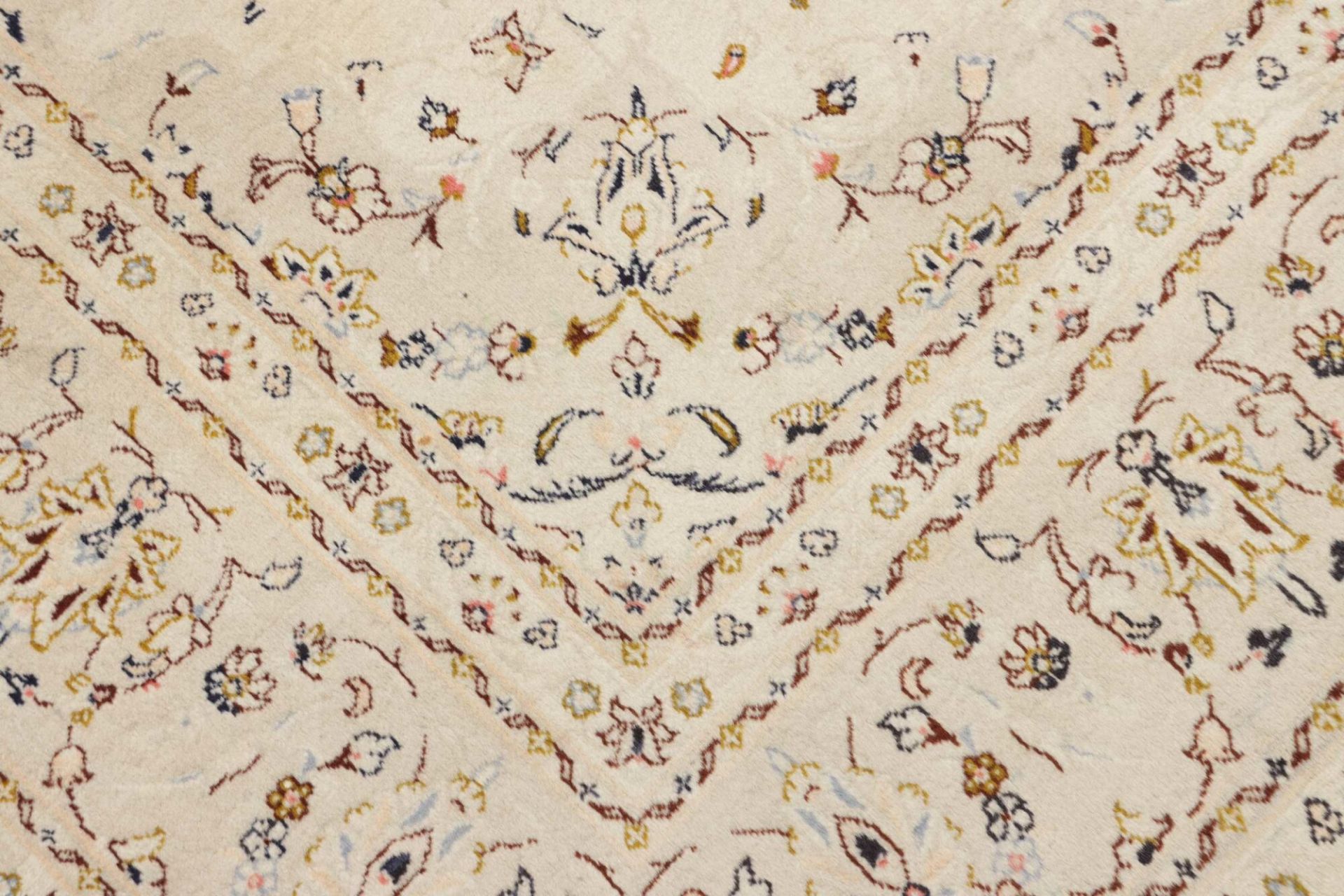 Handgeknüpfter Kashan Perserteppich 201 × 306 cm