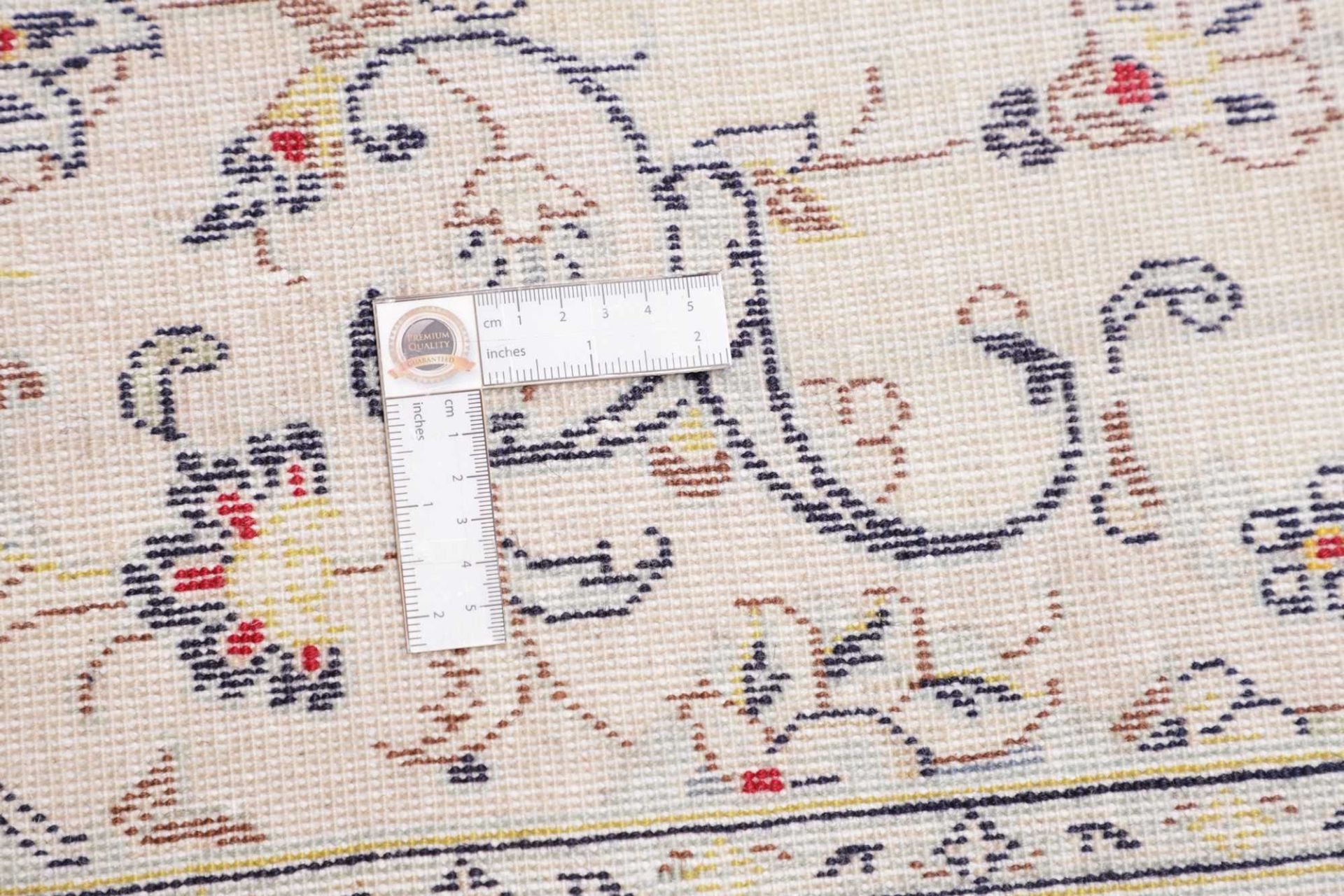 Kashan Perserteppich 196 × 299 cm aus Wolle, handgeknüpft