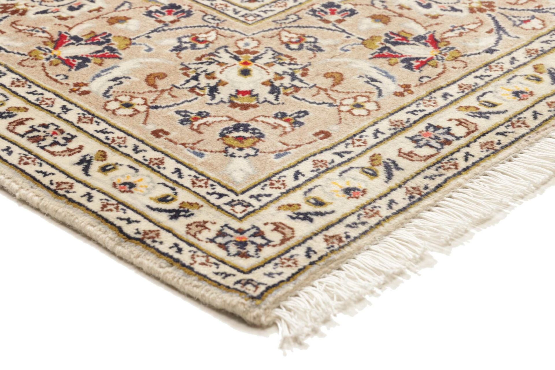 Handgeknüpfter Kashan Perserteppich, 209 × 299 cm, Wolle