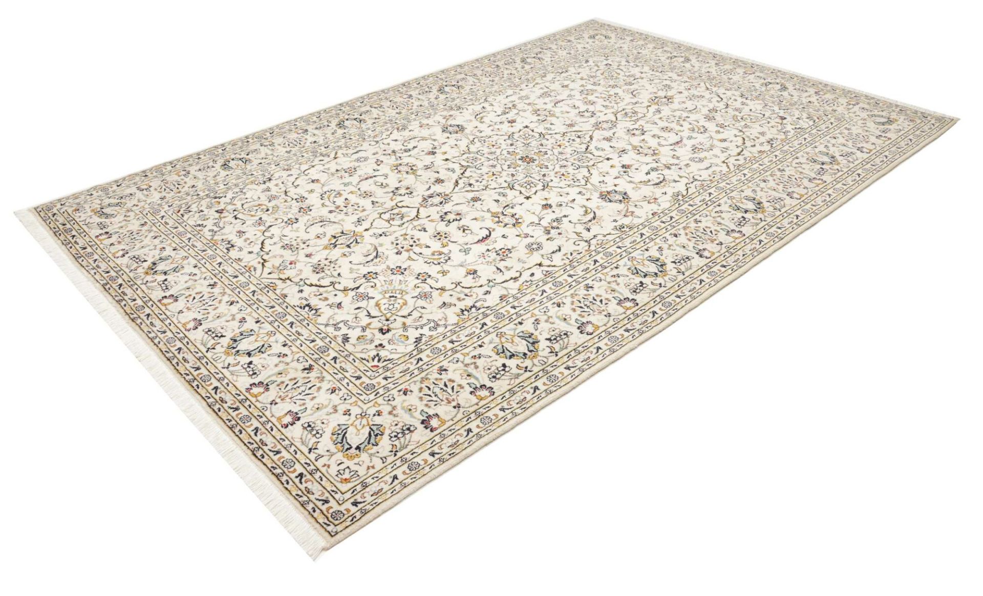 Kashan Perserteppich aus Iran, 194 × 299 cm