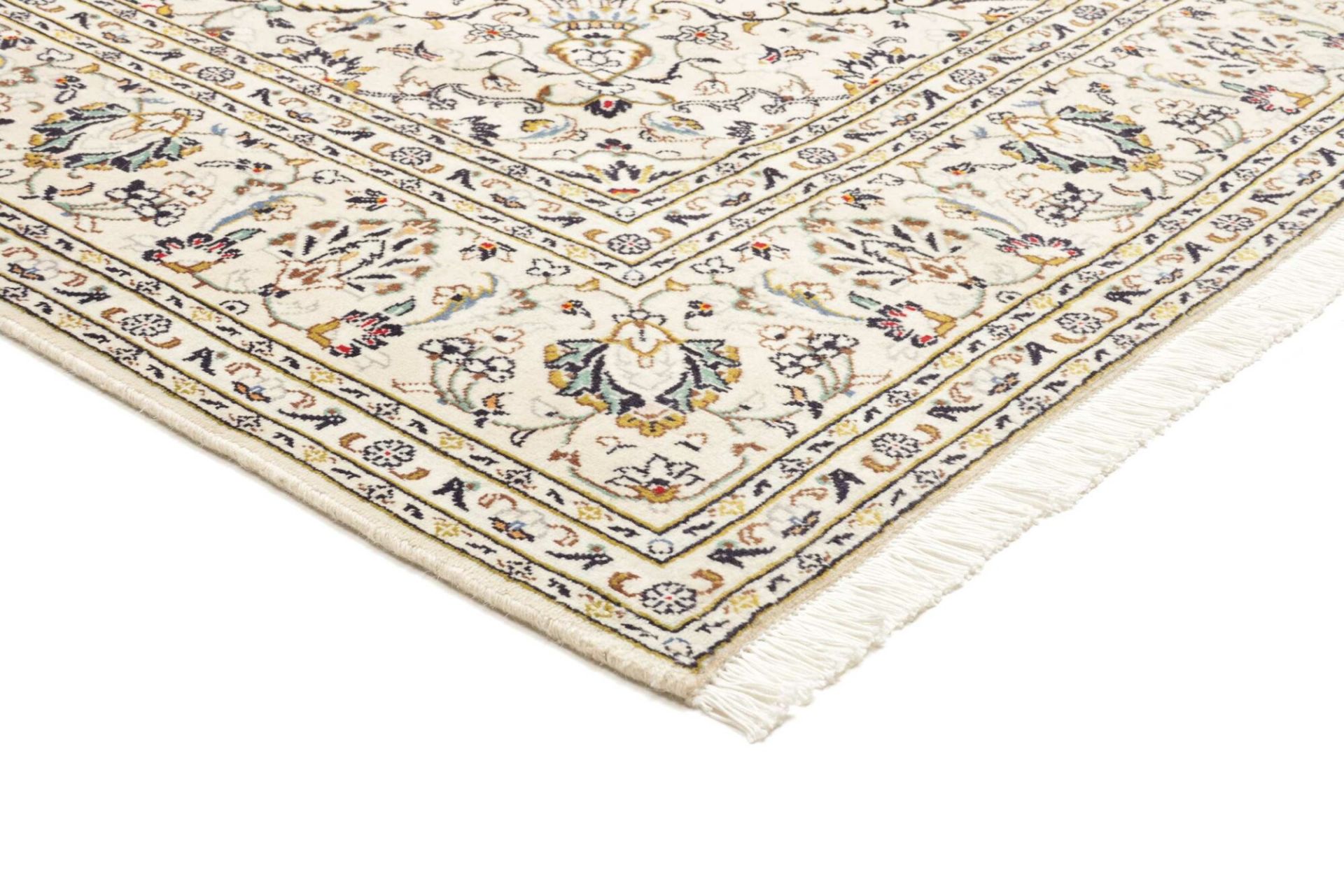 Kashan Perserteppich aus Iran, 194 × 299 cm