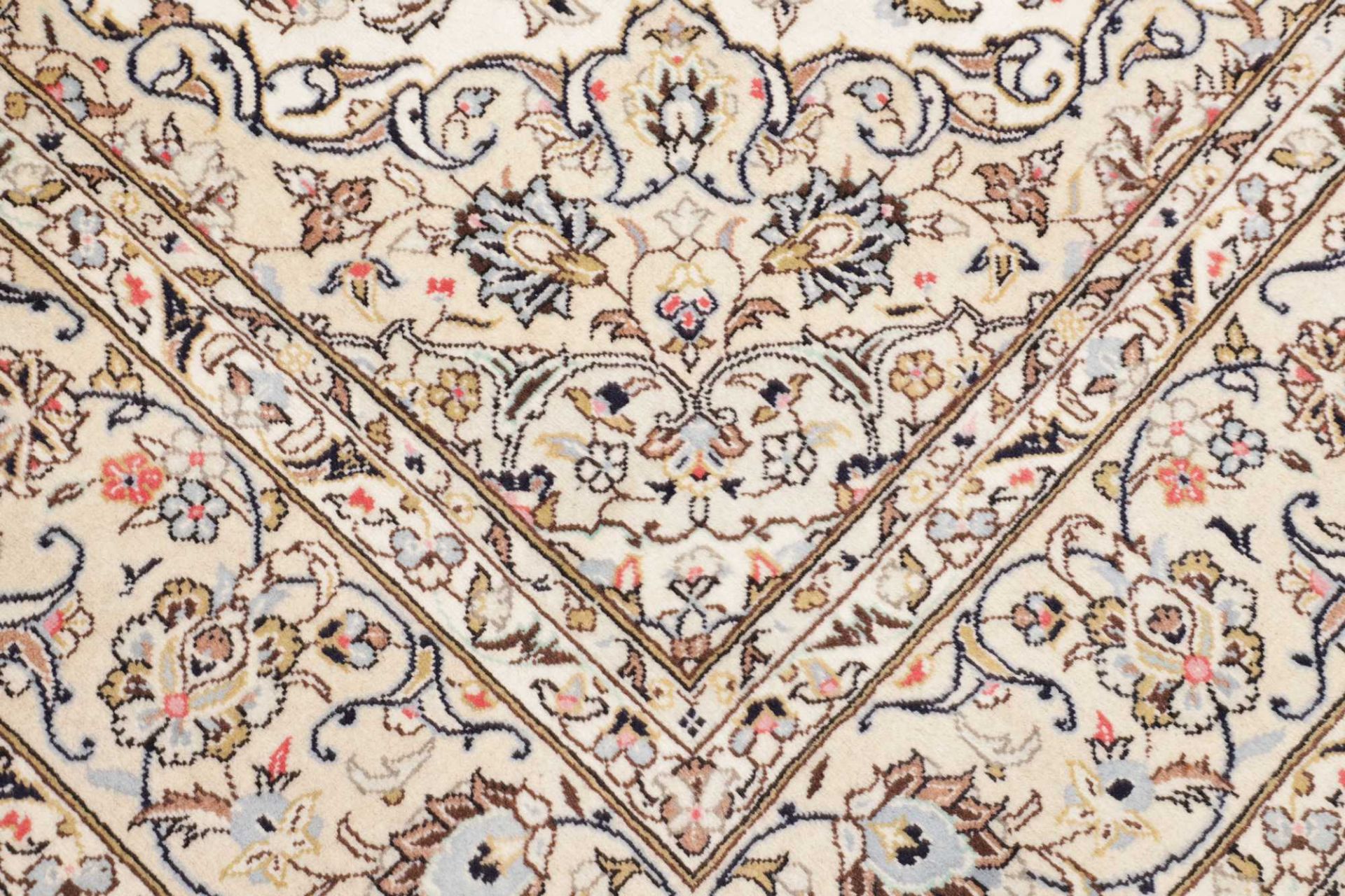 Handgeknüpfter Kashan Perserteppich, 195 × 305 cm, Wolle