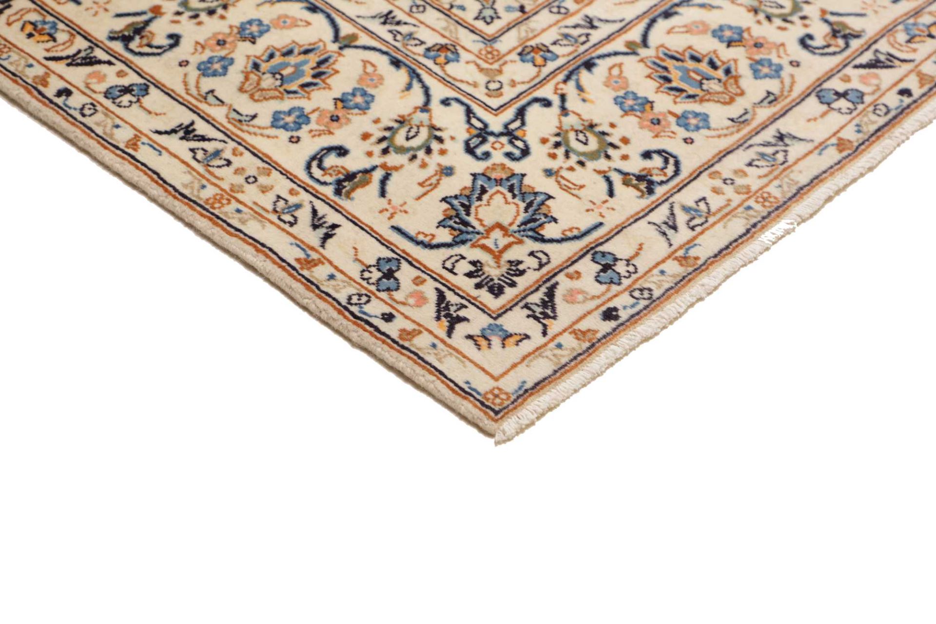 Handgeknüpfter Kashan Perserteppich 201 × 293 cm
