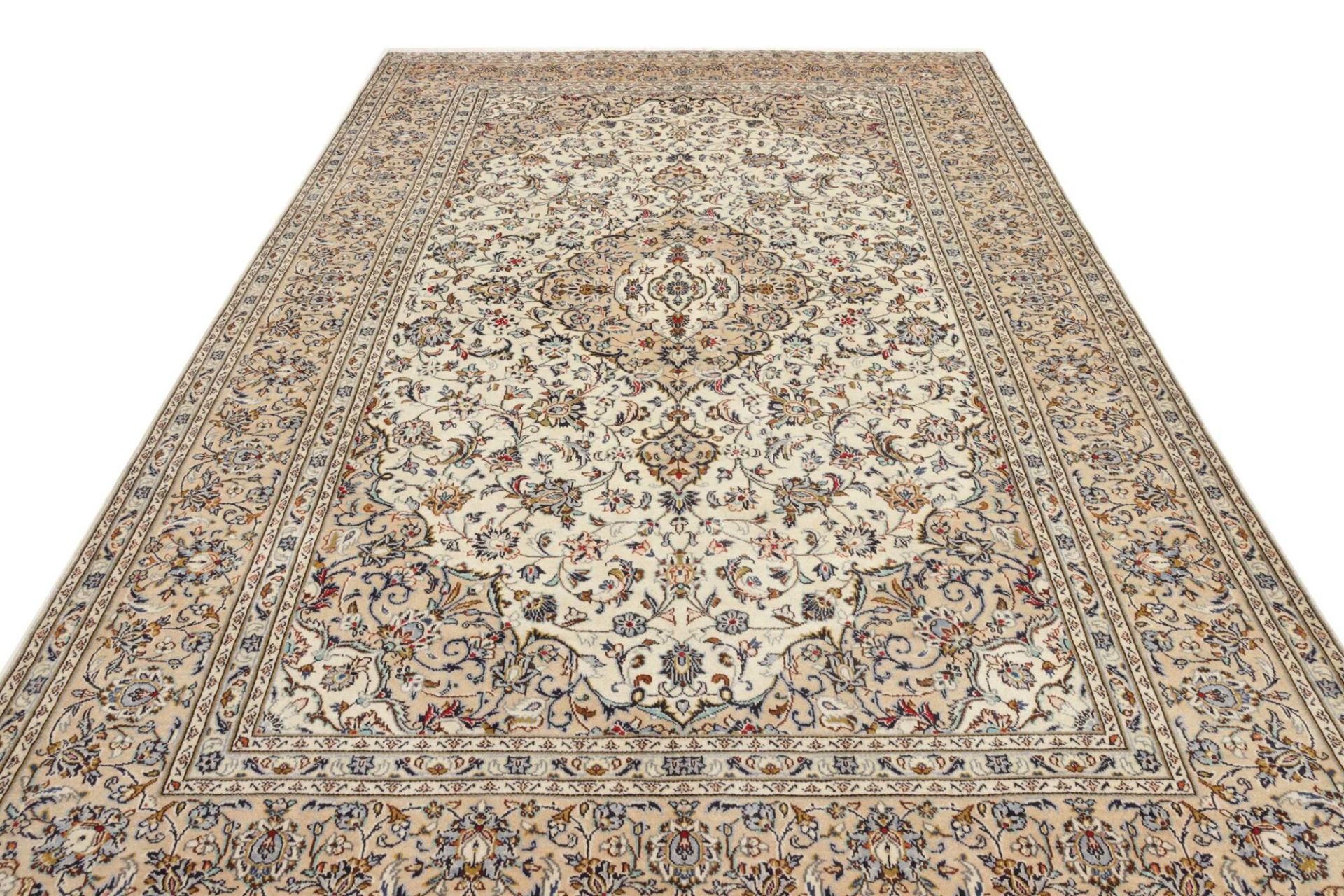 Kashan Perserteppich aus Iran, 205 × 319 cm