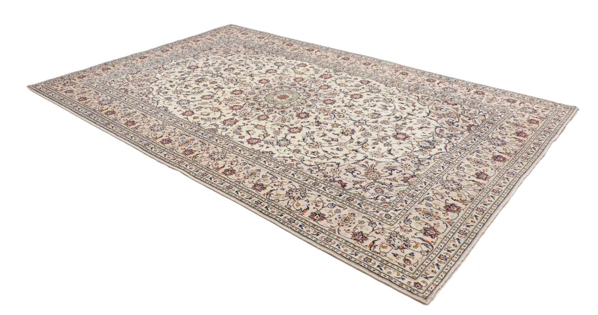 Kashan Perserteppich aus Iran, 201 × 306 cm