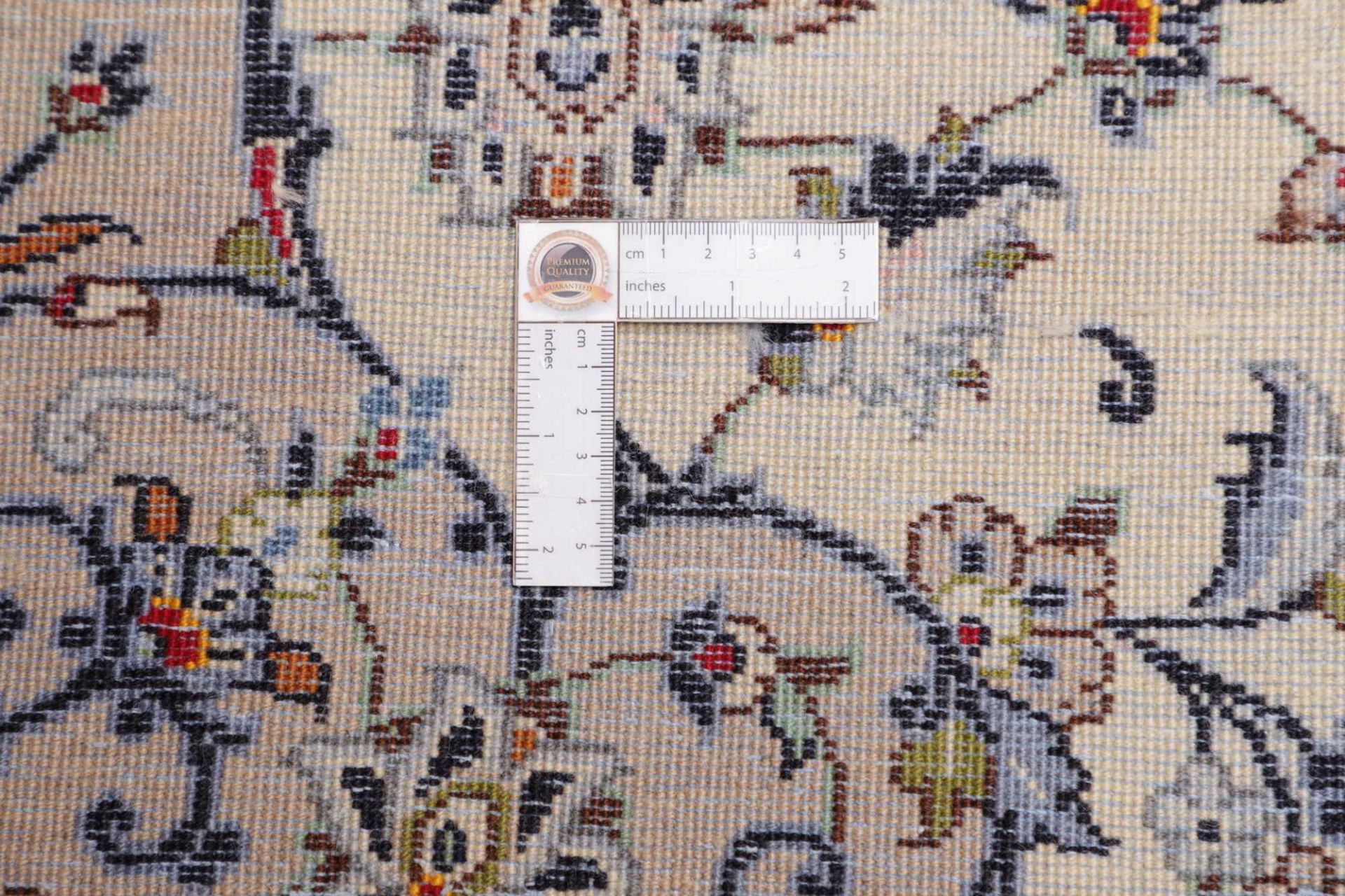 Kashan Perserteppich aus Iran, 201 × 306 cm