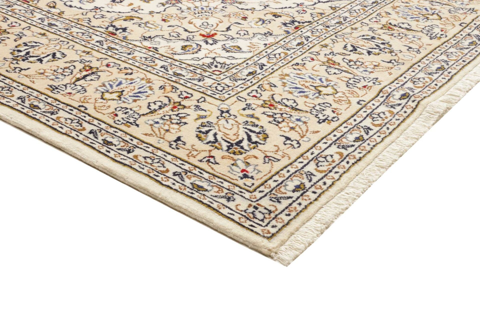 Kashan Perserteppich aus Iran, 196 × 304 cm