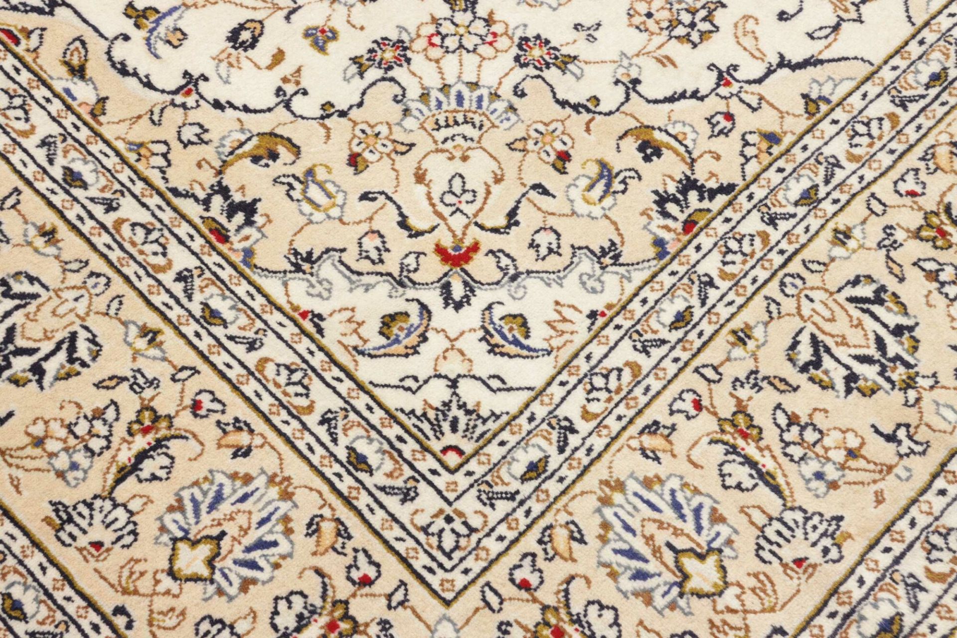 Kashan Perserteppich aus Iran, 196 × 304 cm