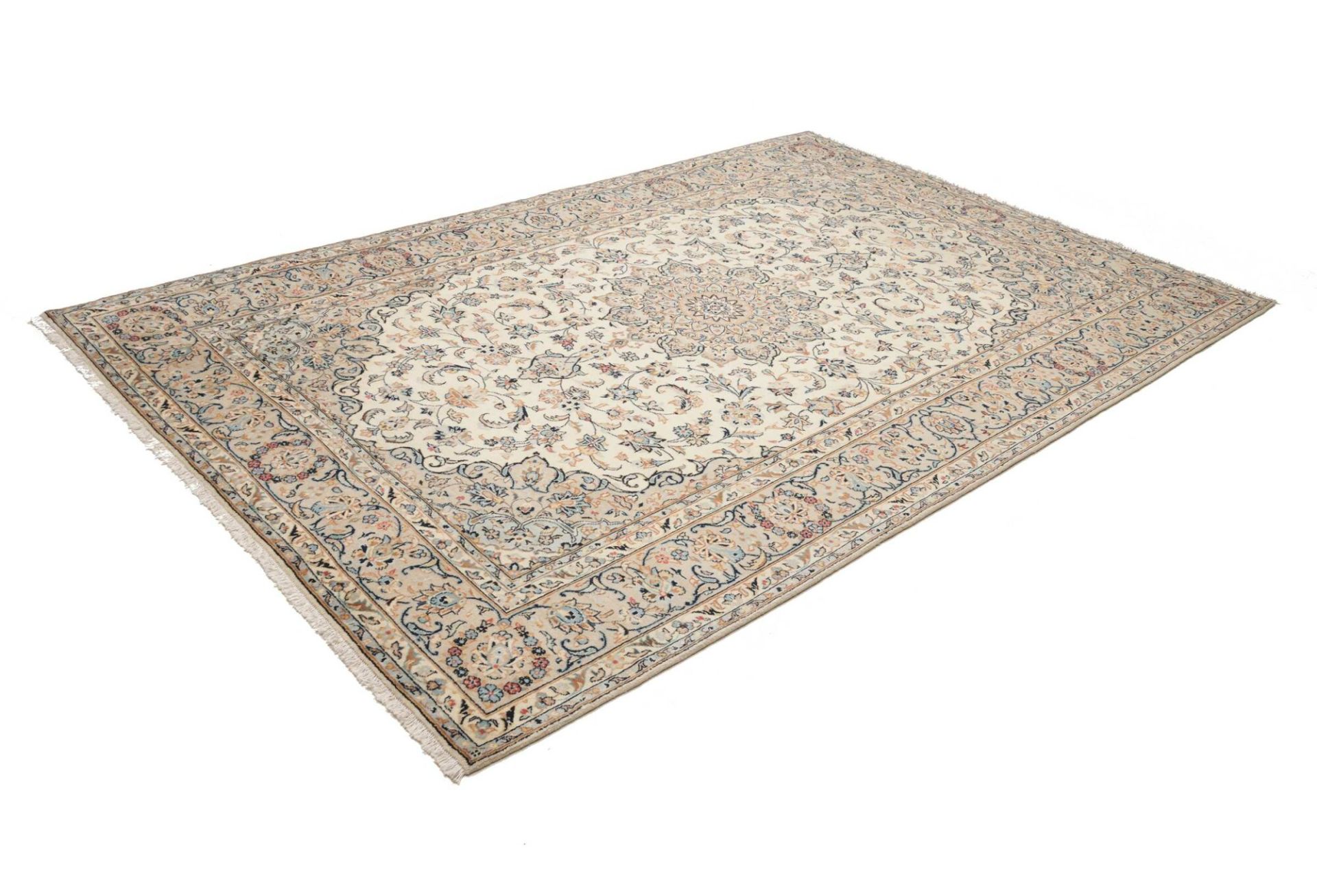 Kashan Perserteppich aus Iran, 203 × 294 cm