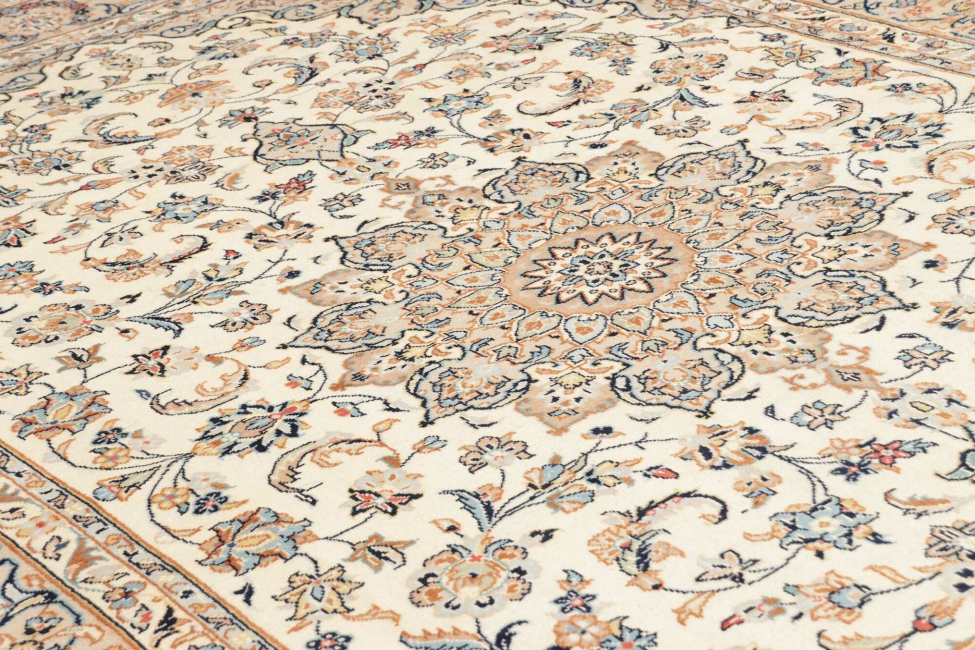 Kashan Perserteppich aus Iran, 203 × 294 cm